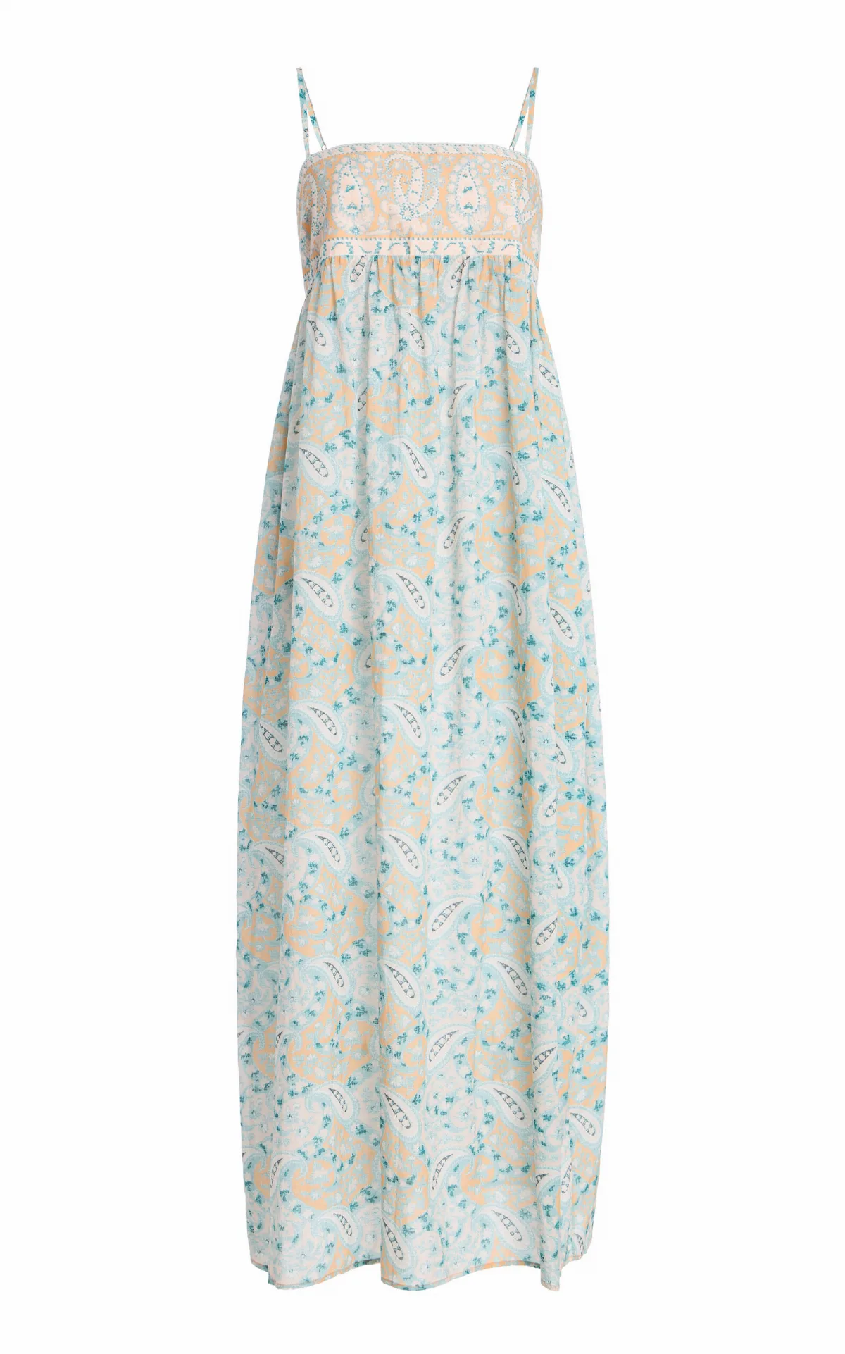 Kynthos Cotton-Blend Maxi Dress by BOTEH