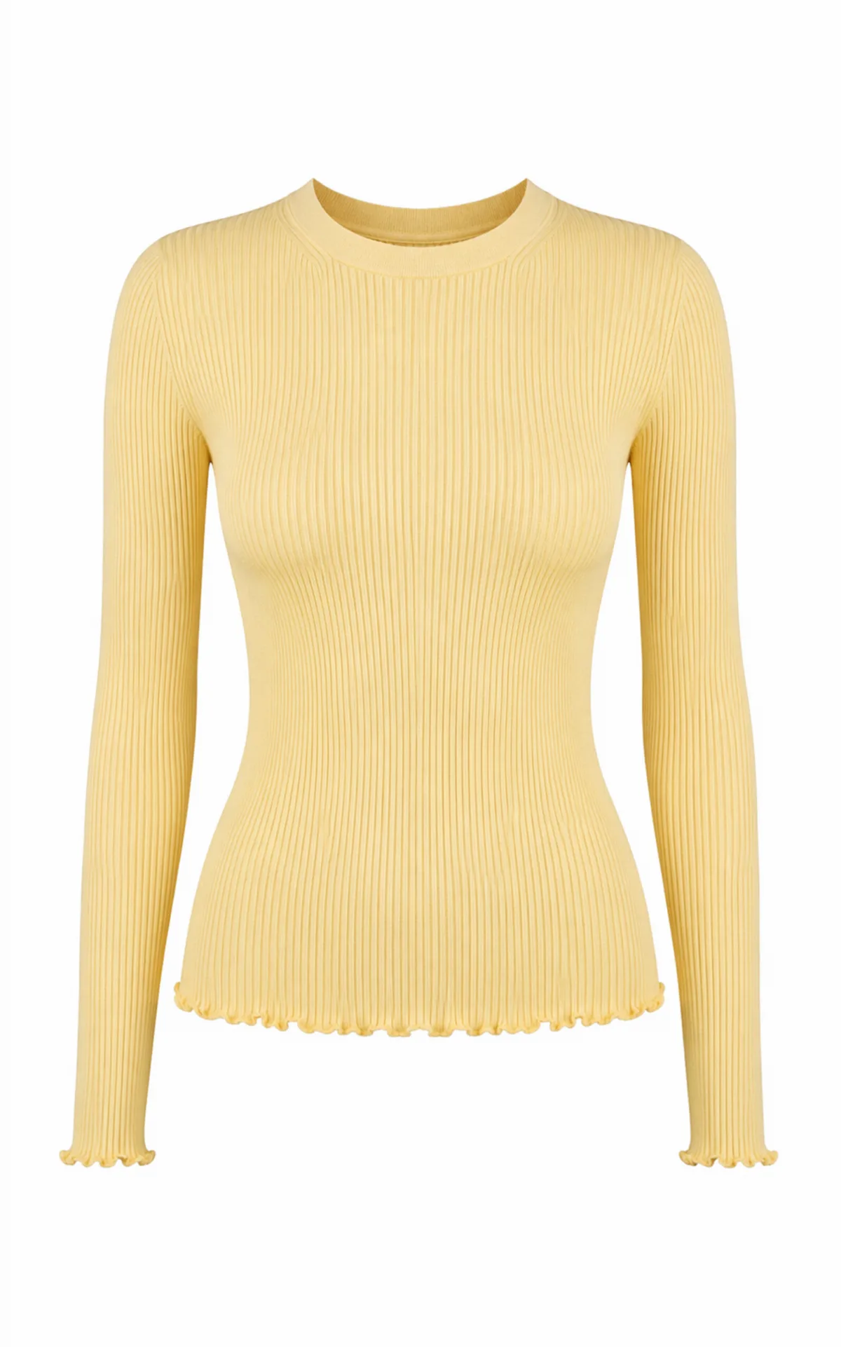 Ribbed Knit Silk Top by ALAÏA