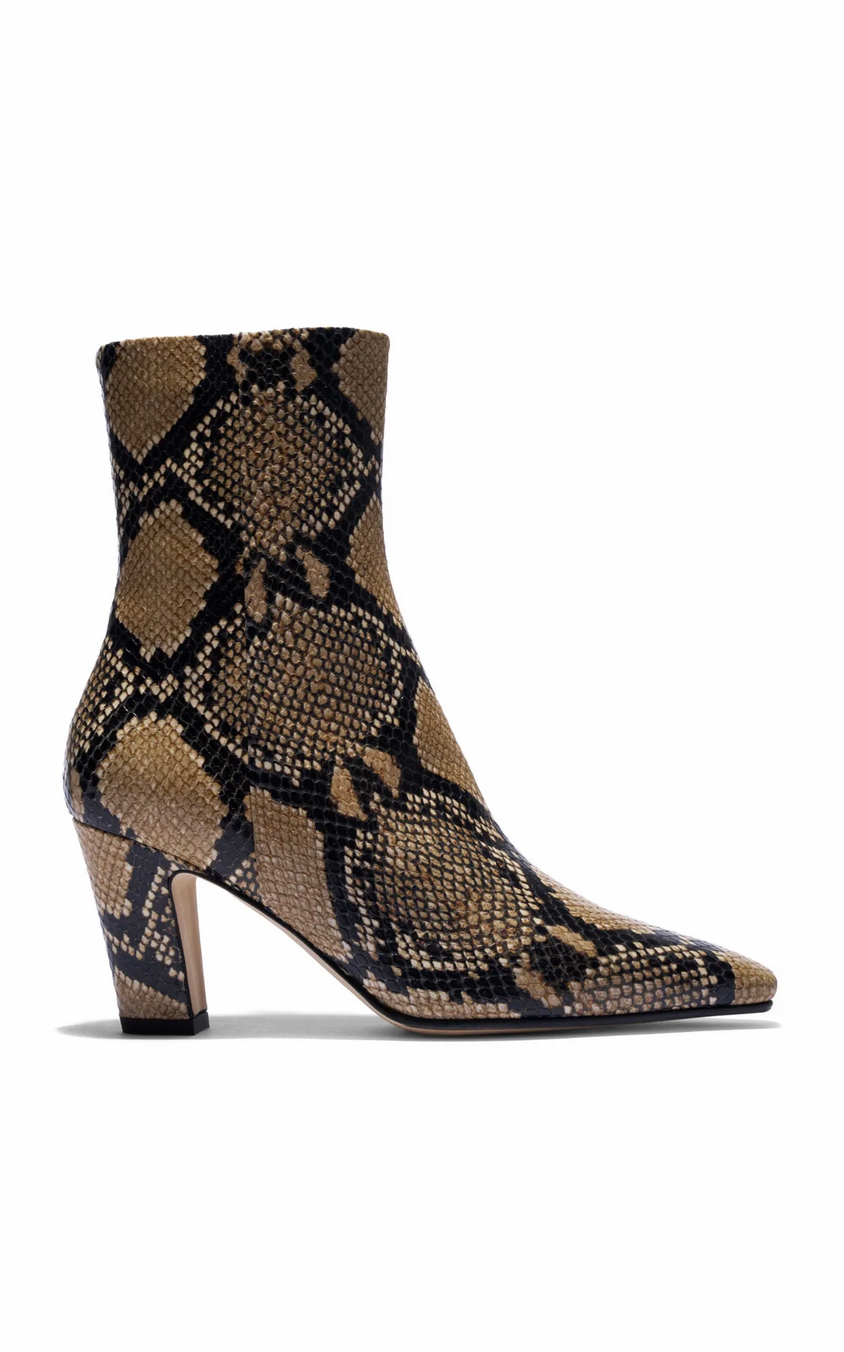 Maris Snake-Printed Leather Boots by Aeyde