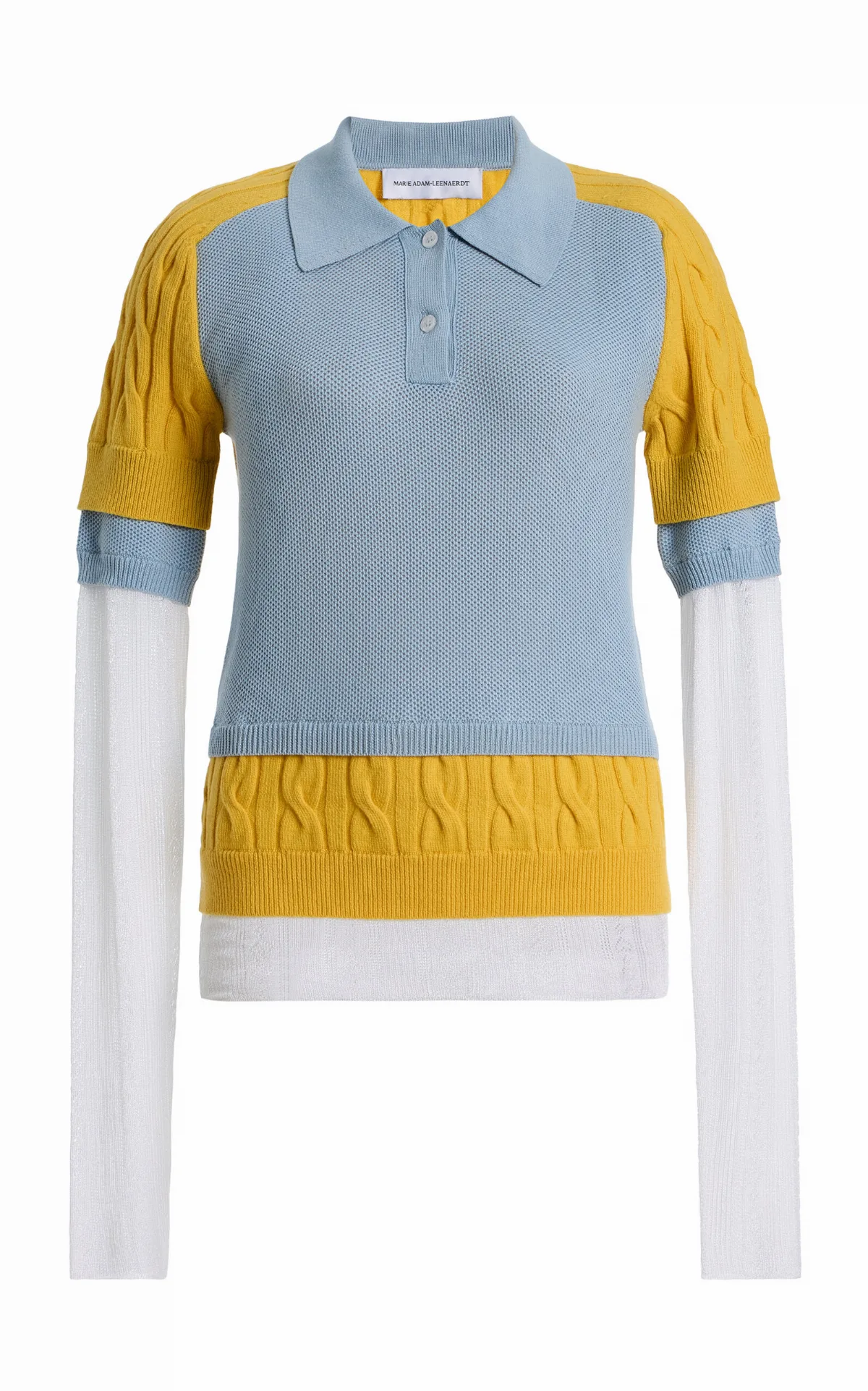 Polo All in Cotton-Wool Top by Marie Adam-Leenaerdt