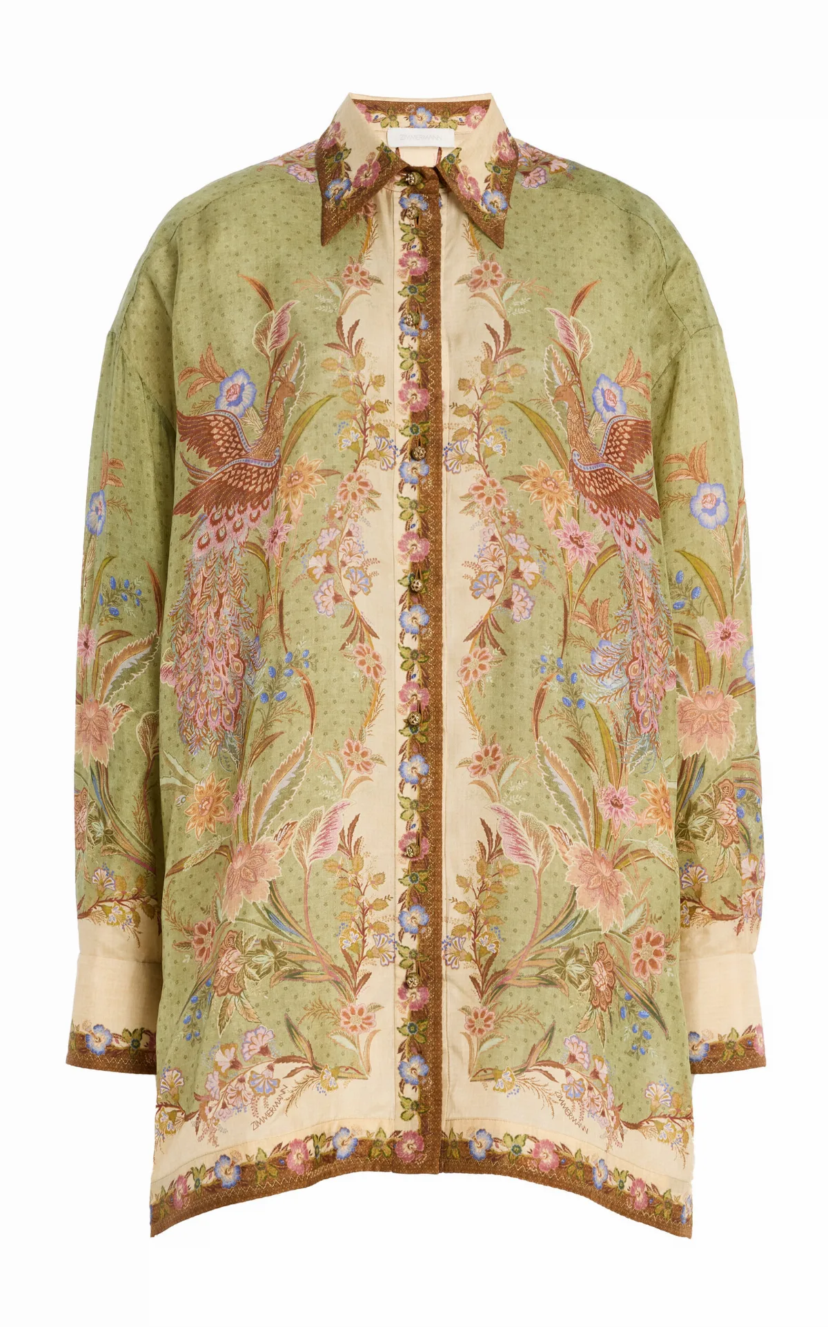 Indra Silk Shirt by Zimmermann