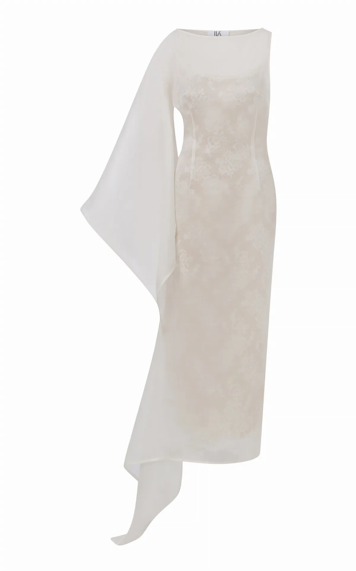 Bea Silk Organza Midi Dress by ILA THE BRAND