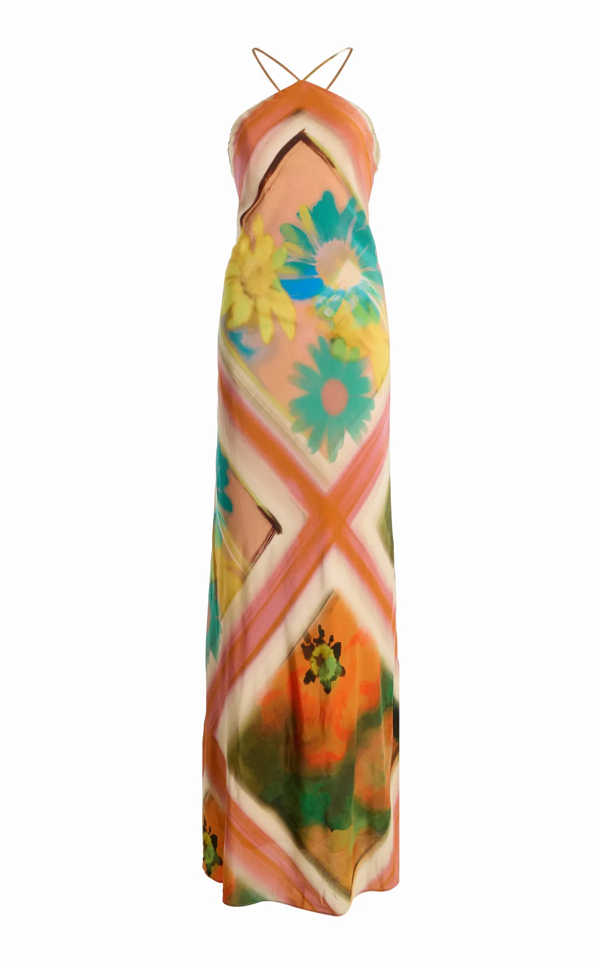 Cubism Crepe De Chine Maxi Dress by STAUD