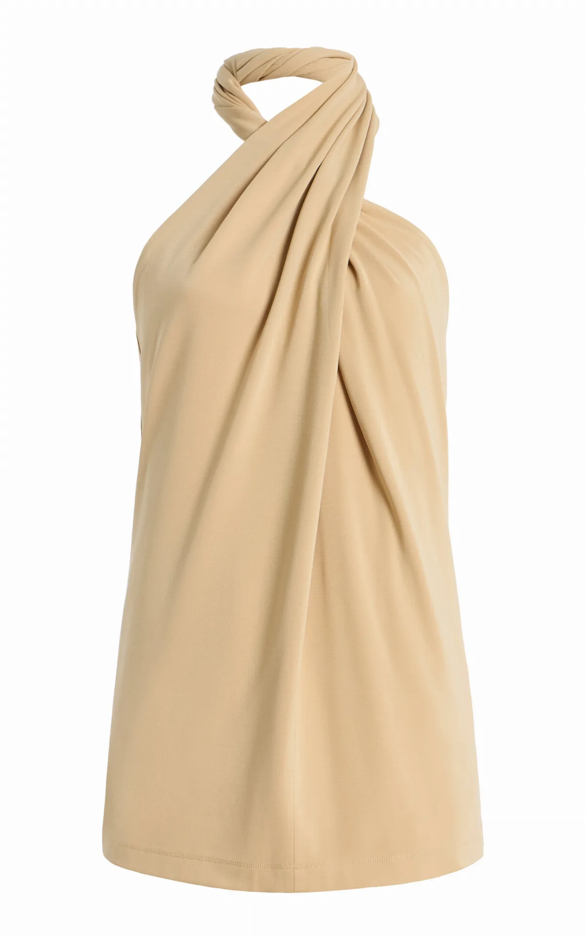 Twisted Jersey Halter Top by Toteme