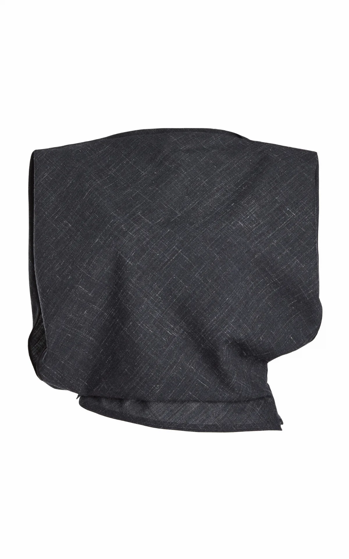 Banyan Bias Wool-Blend Cropped Top