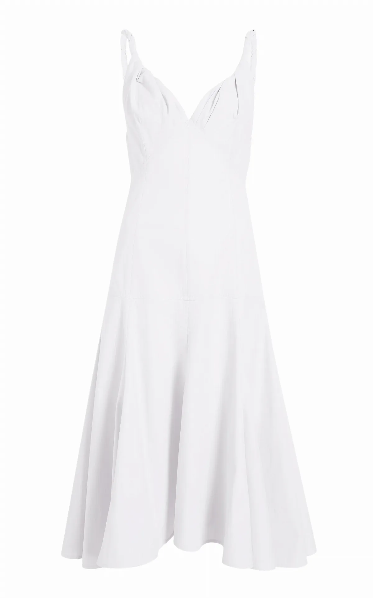 Leo Twisted Cotton Midi Dress by Proenza Schouler