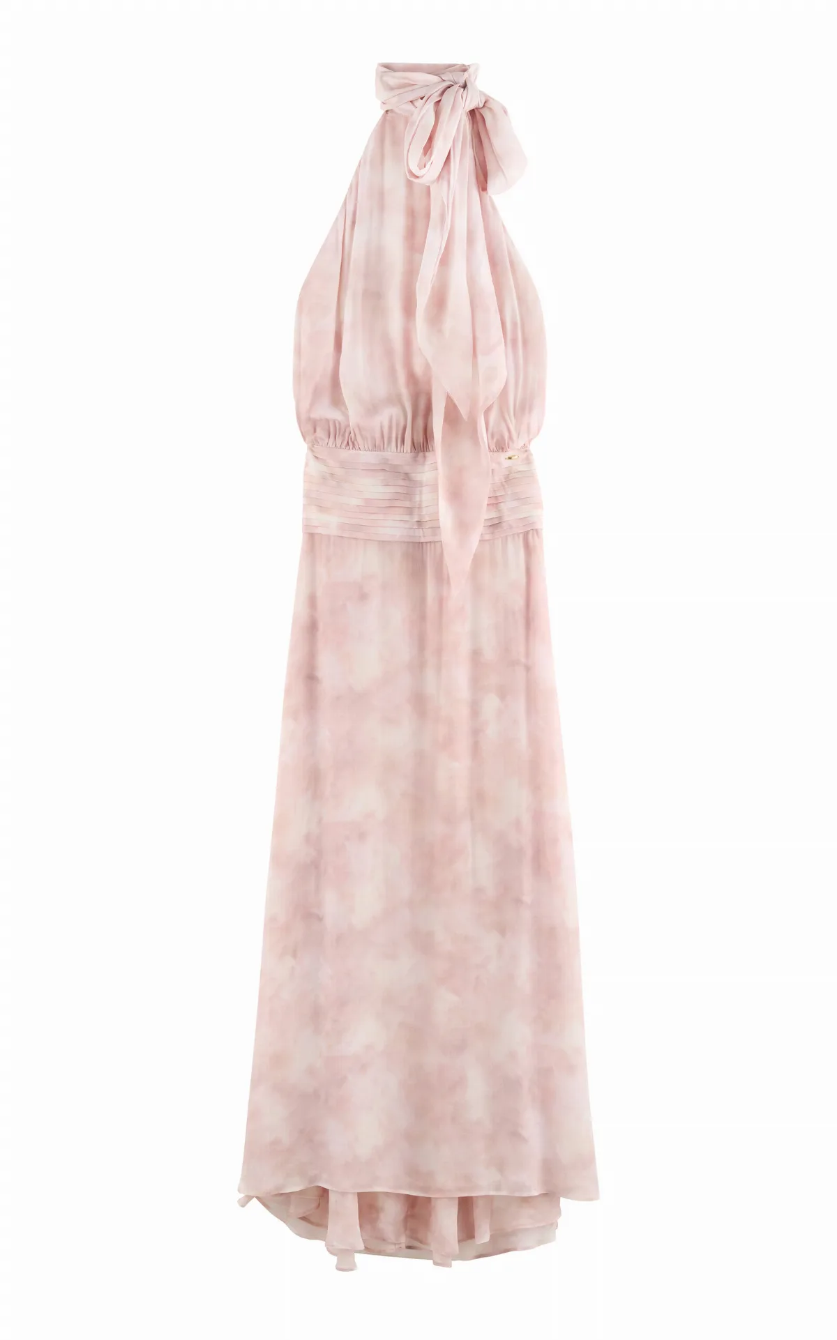 Ruffled Crepe Maxi Dress by ARAKII