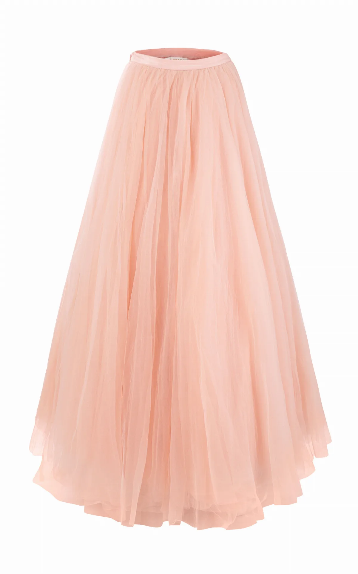Ballet Rose Embellished Tulle Maxi Skirt by La Fuori