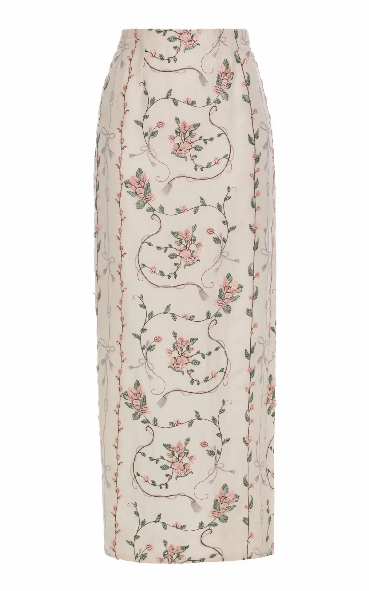 Lirica Navegante Linen Maxi Skirt