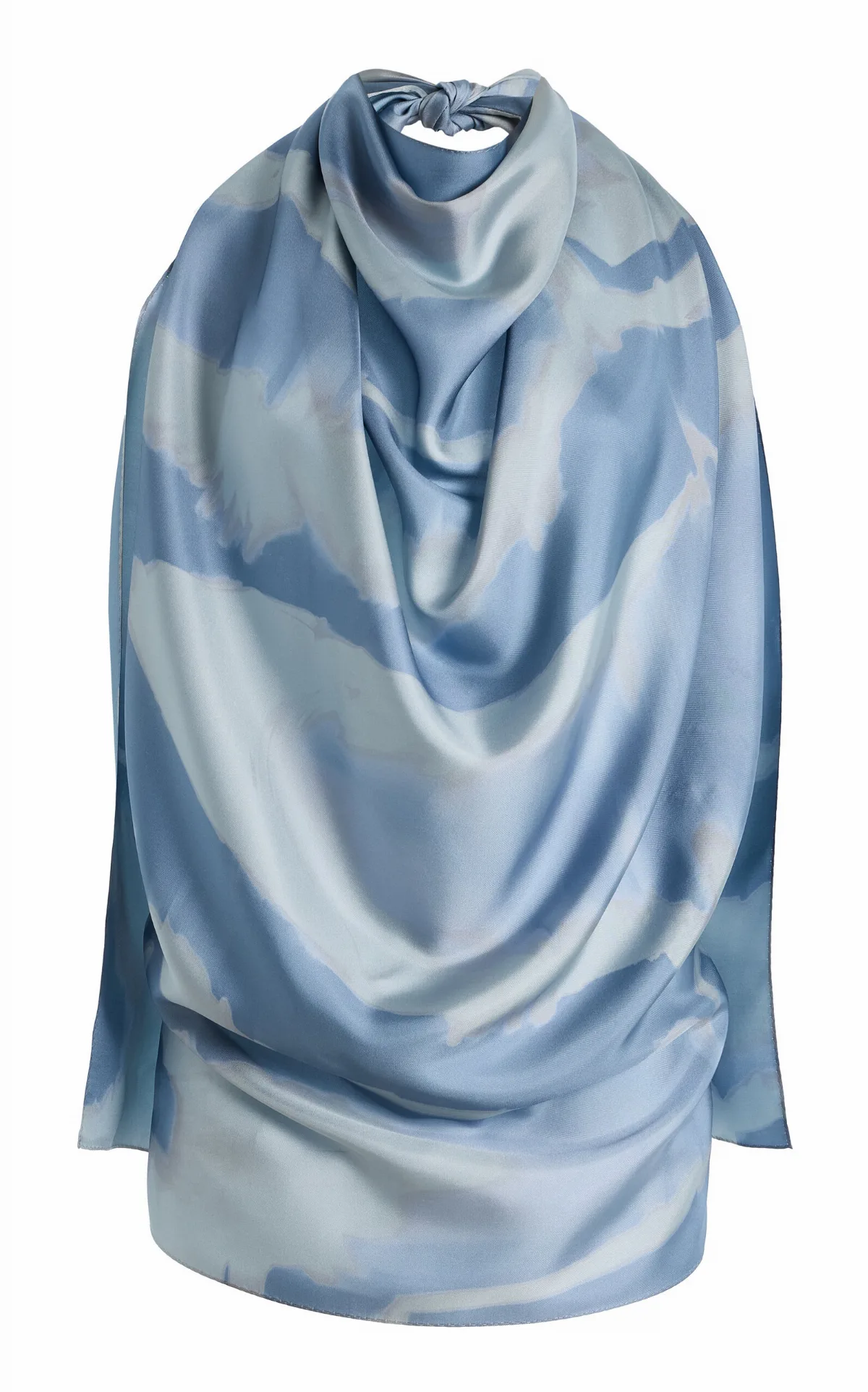 Silk Scarf Top by KALLMEYER