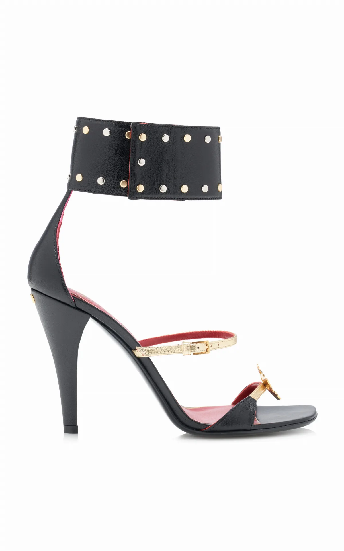 Cuffie Studded Leather Sandals by Valentino Garavani