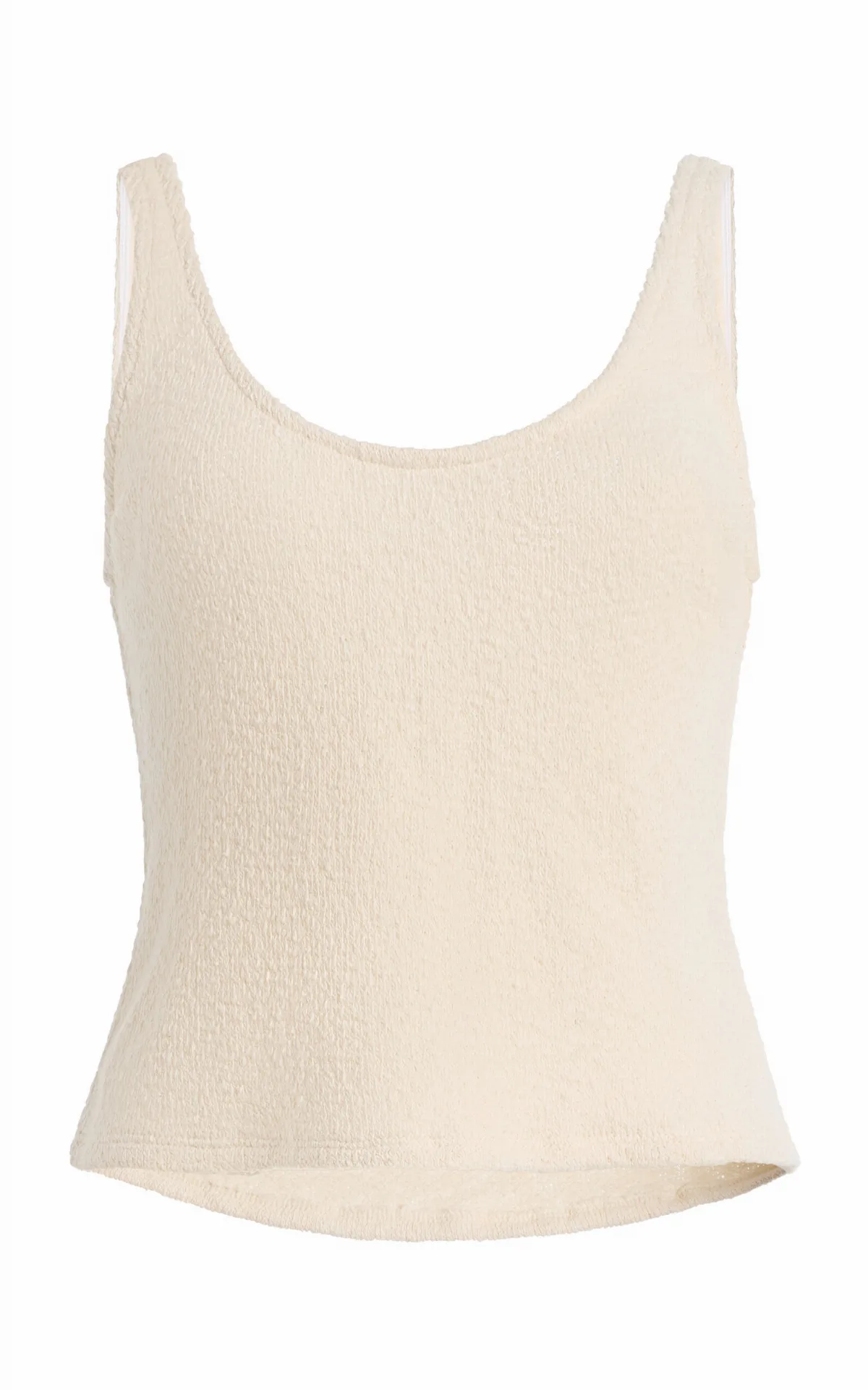 Round Neck Knit Tank Top by Anemos