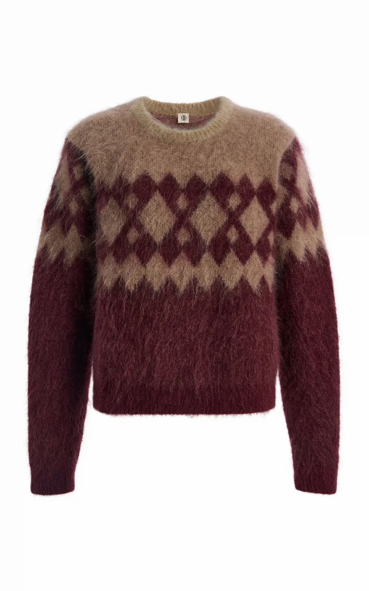 Roma Argyle Knit Sweater by THE GARMENT