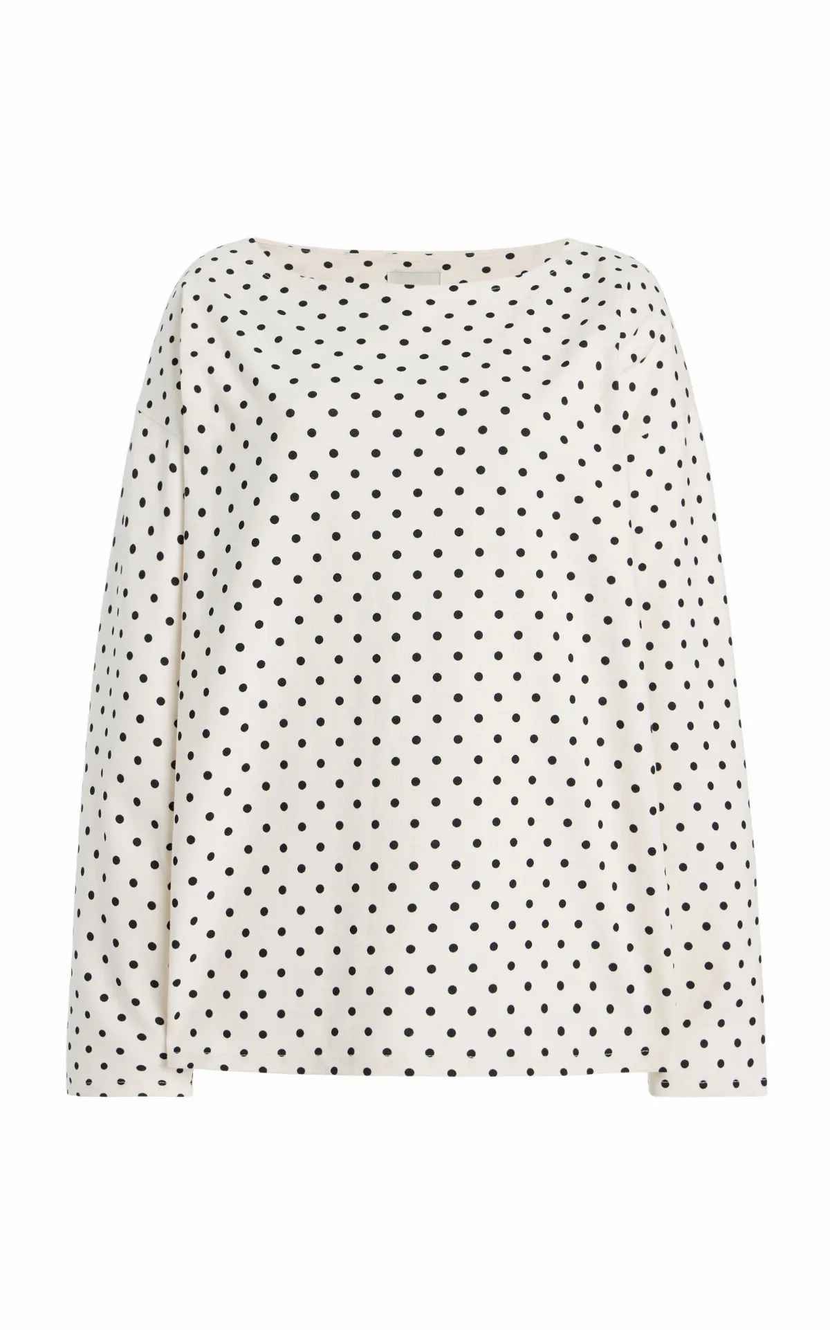 Bea Polka-Dot Cotton Top by Posse