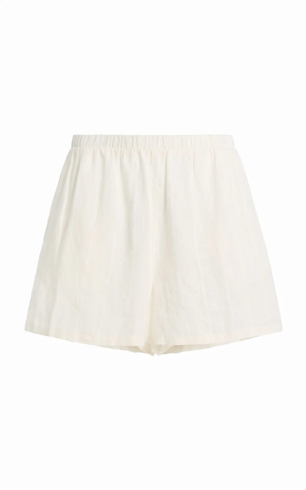 The Off Duty Linen Mini Shorts by Favorite Daughter