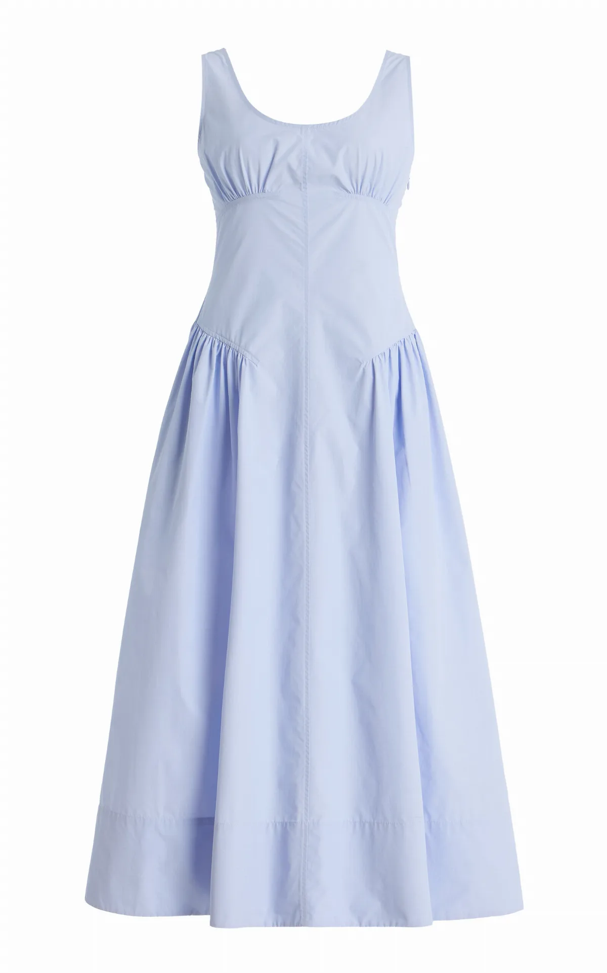 Kendall Tech-Cotton Midi Dress by Proenza Schouler White Label