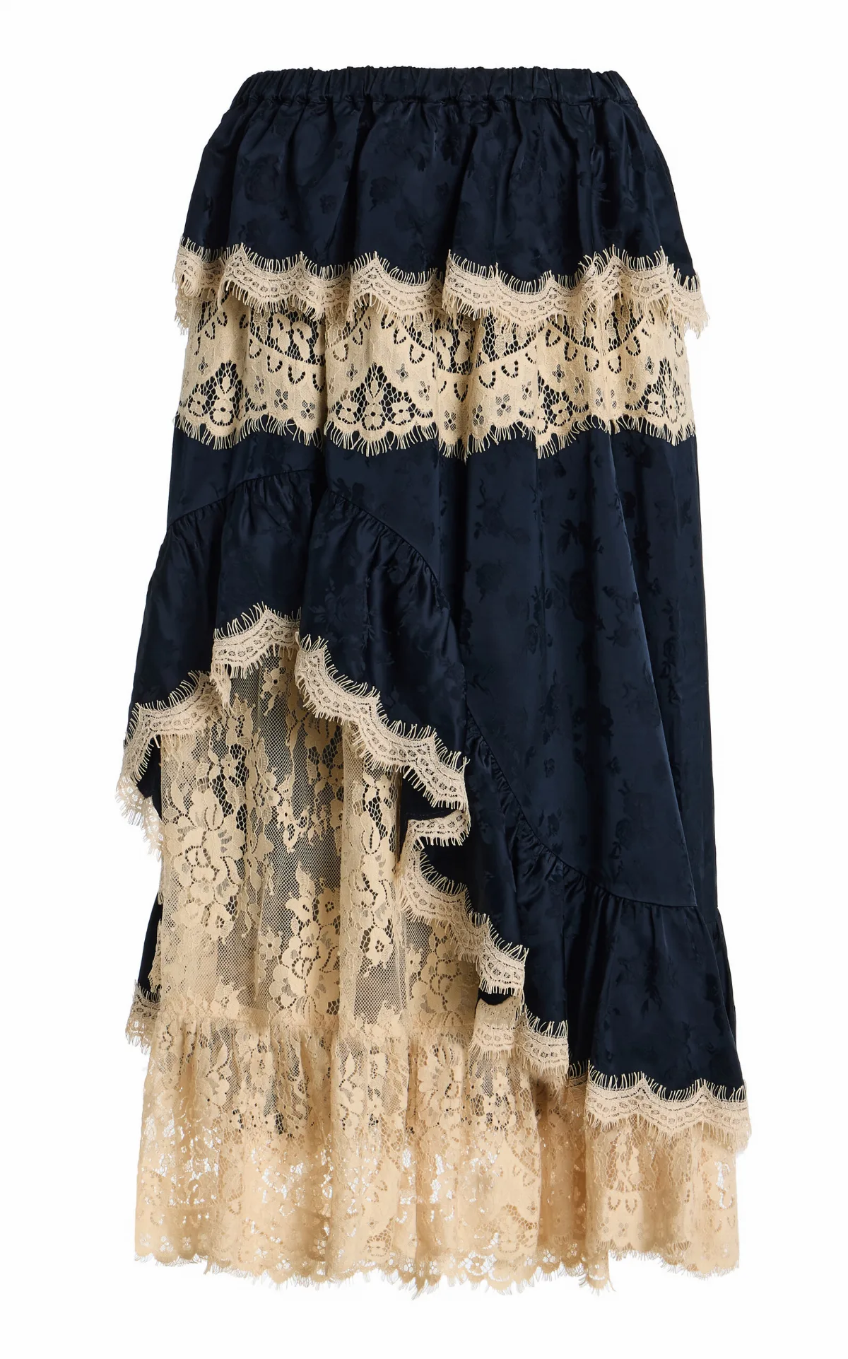 Shay Lace Midi Skirt by Sea