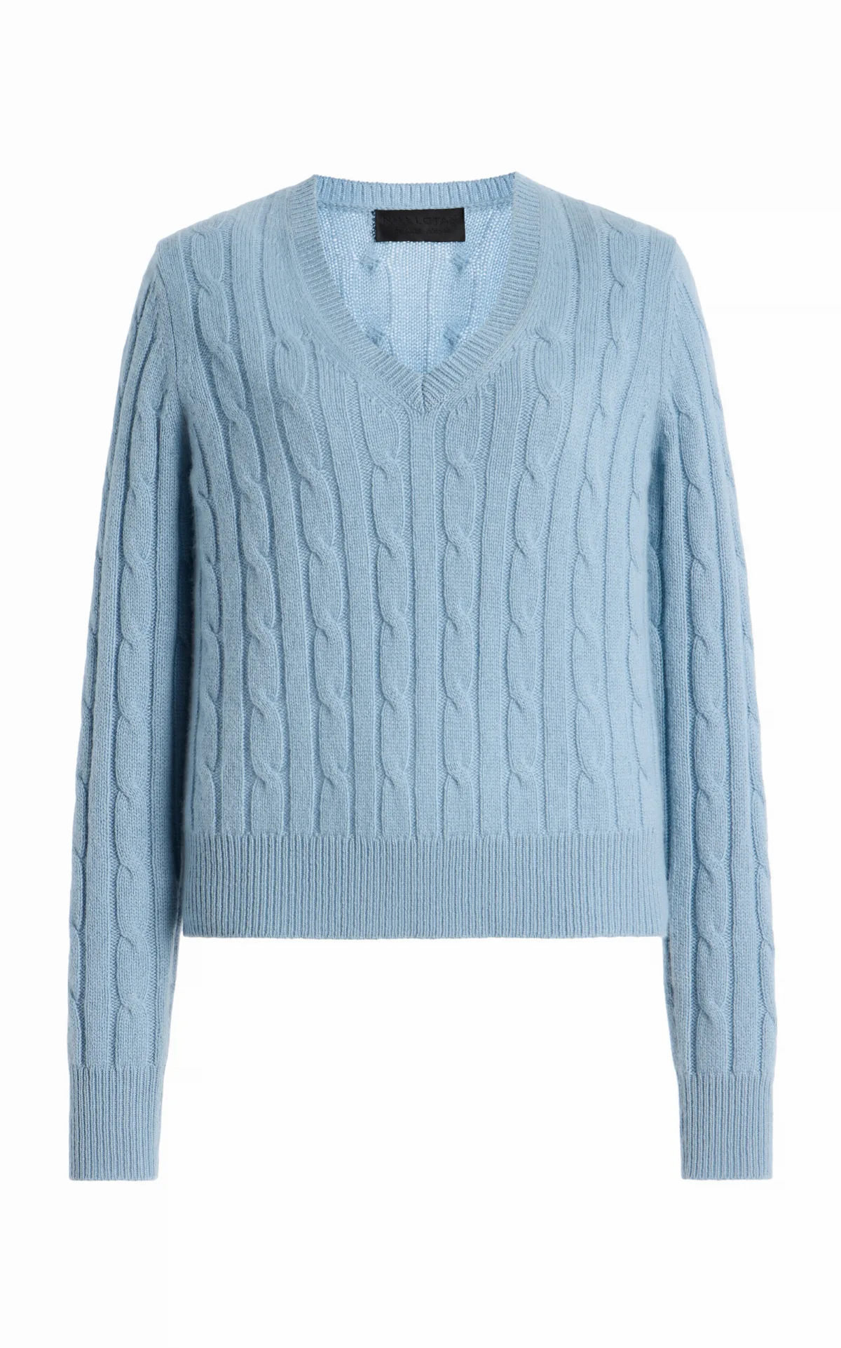 Camelia Cable-Knit Cashmere Sweater by NILI LOTAN