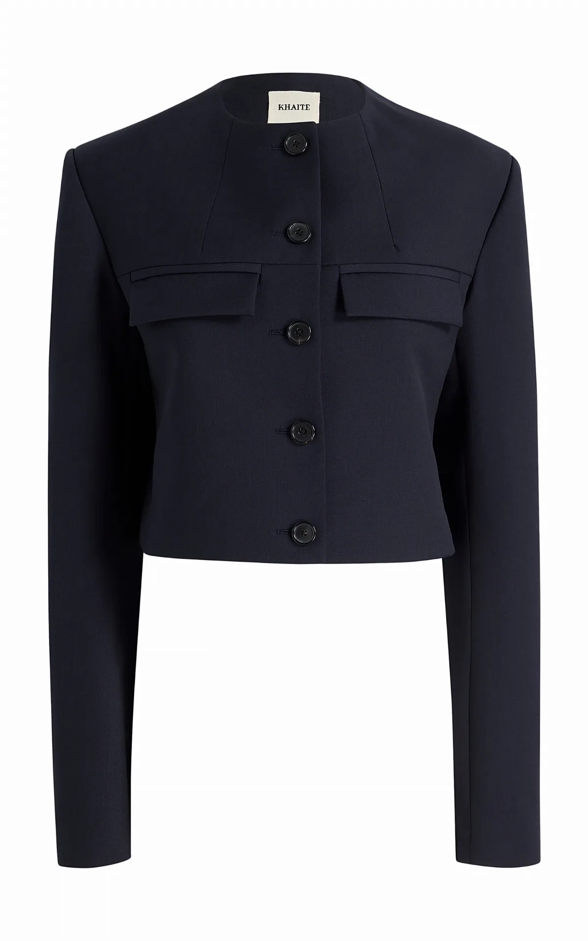 Roto Wool Jacket by Khaite
