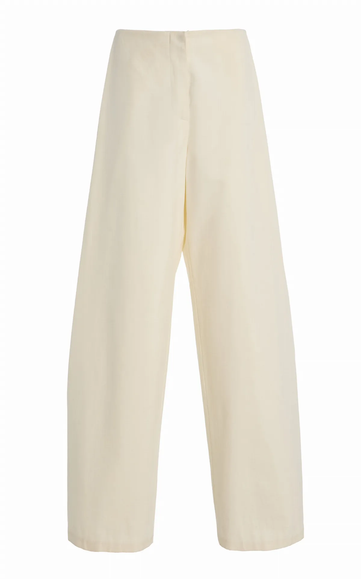 Galeiileo Mid-Rise Barrel-Leg Pants by The Row