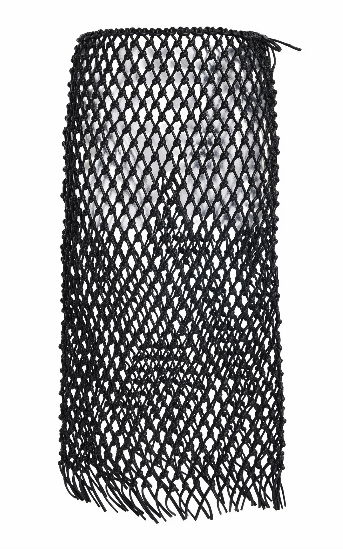Nelaya Leather Macrame Skirt by The Frankie Shop