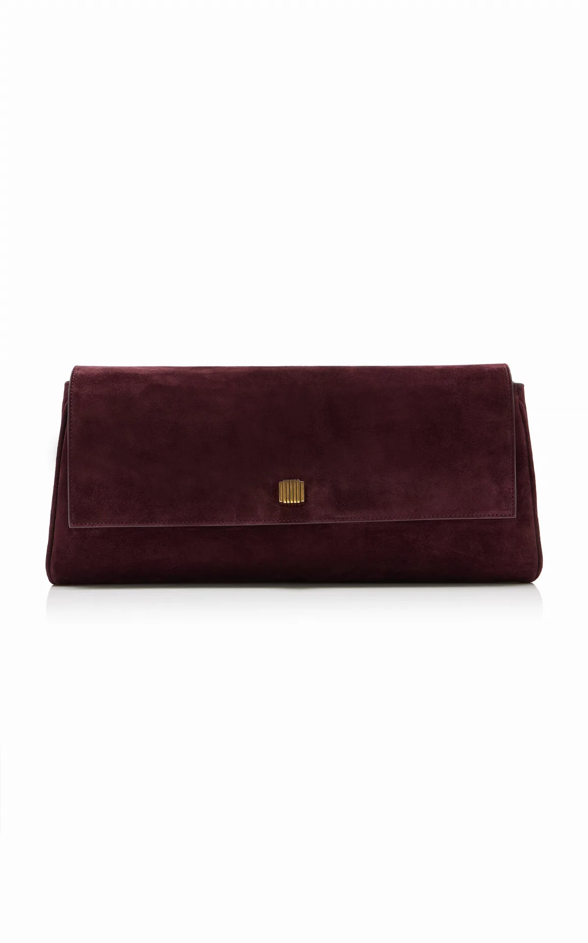 Audrey Suede Clutch