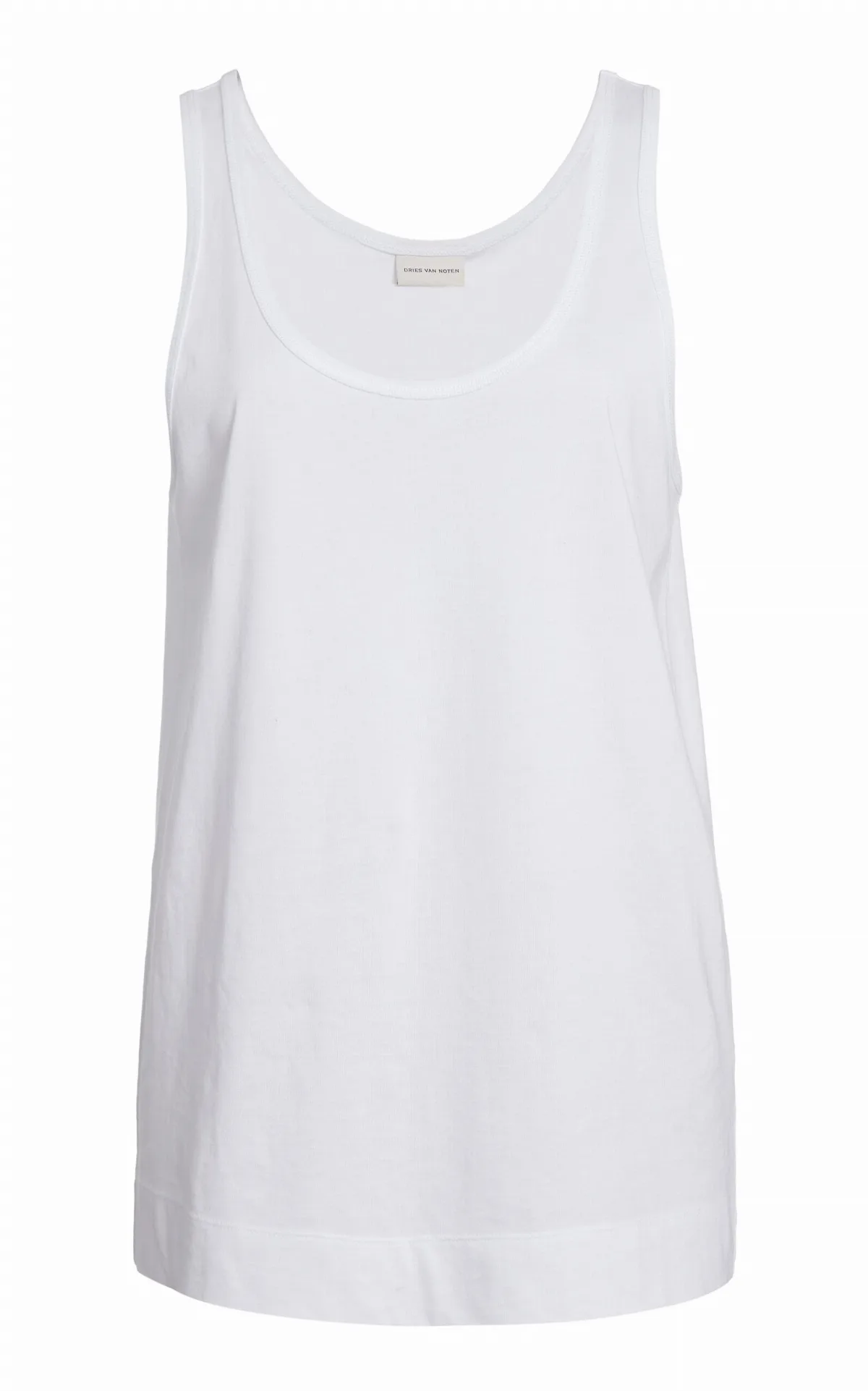Hevila Cotton Tank Top by Dries Van Noten