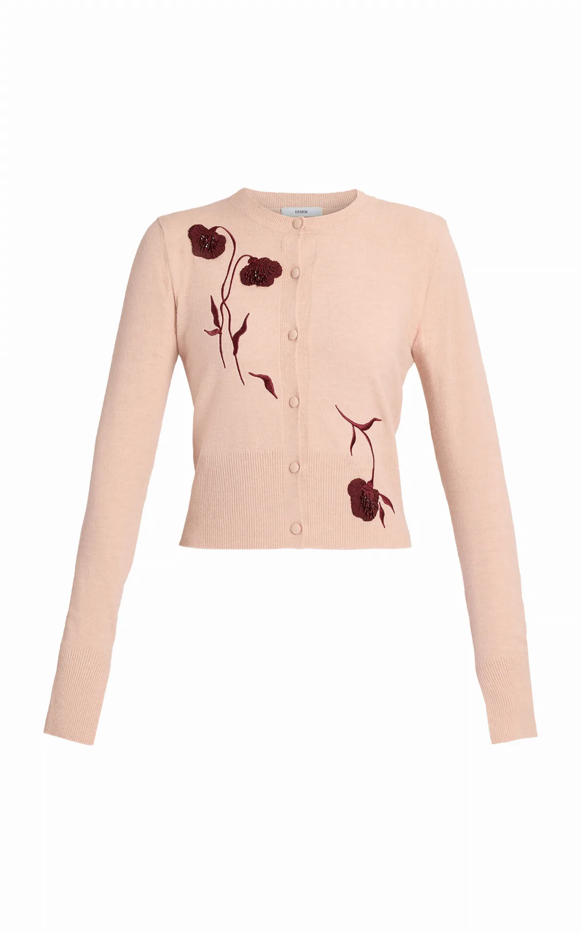 Floral Embroidered Cardigan by Erdem