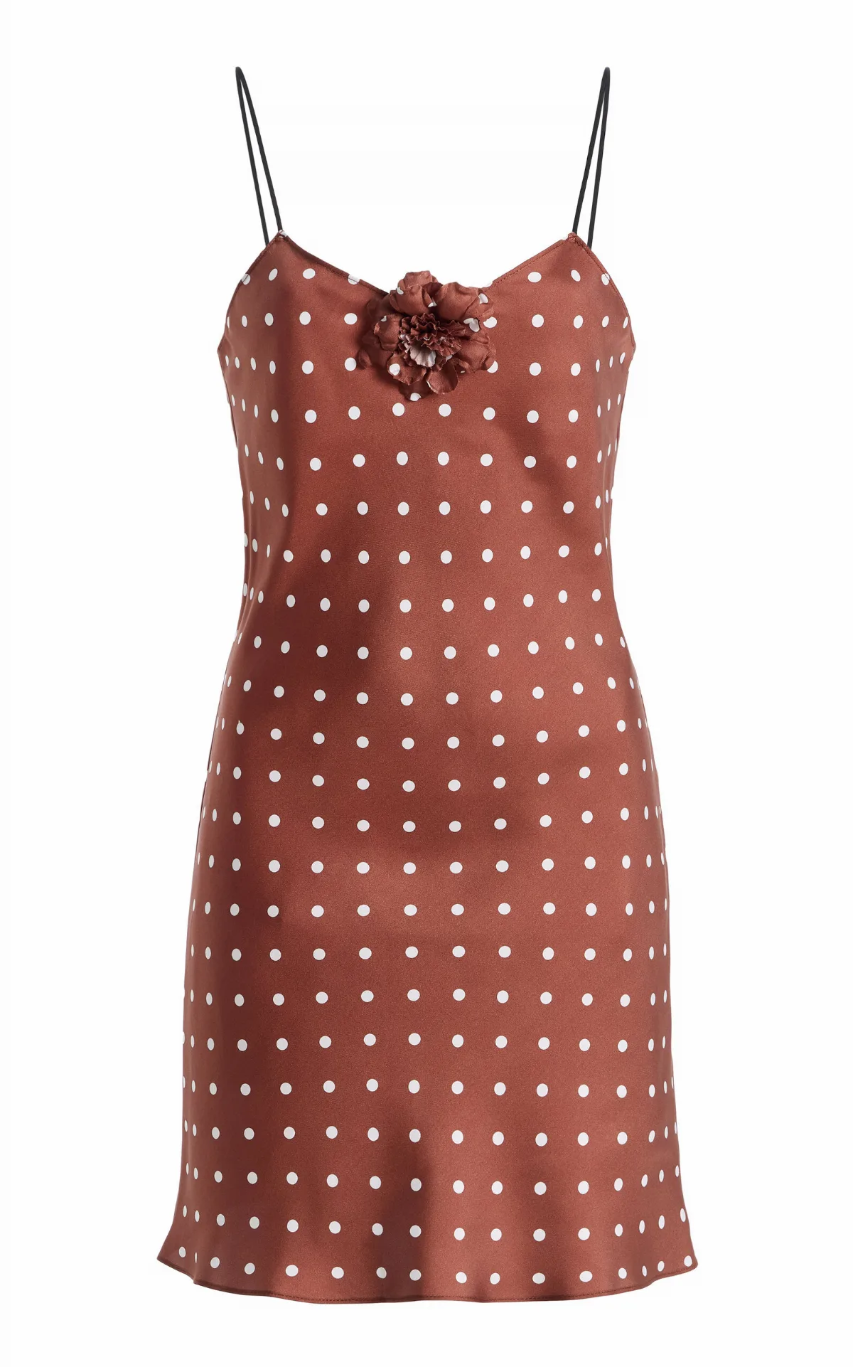 Polka Dot Silk Mini Dress by Rodarte