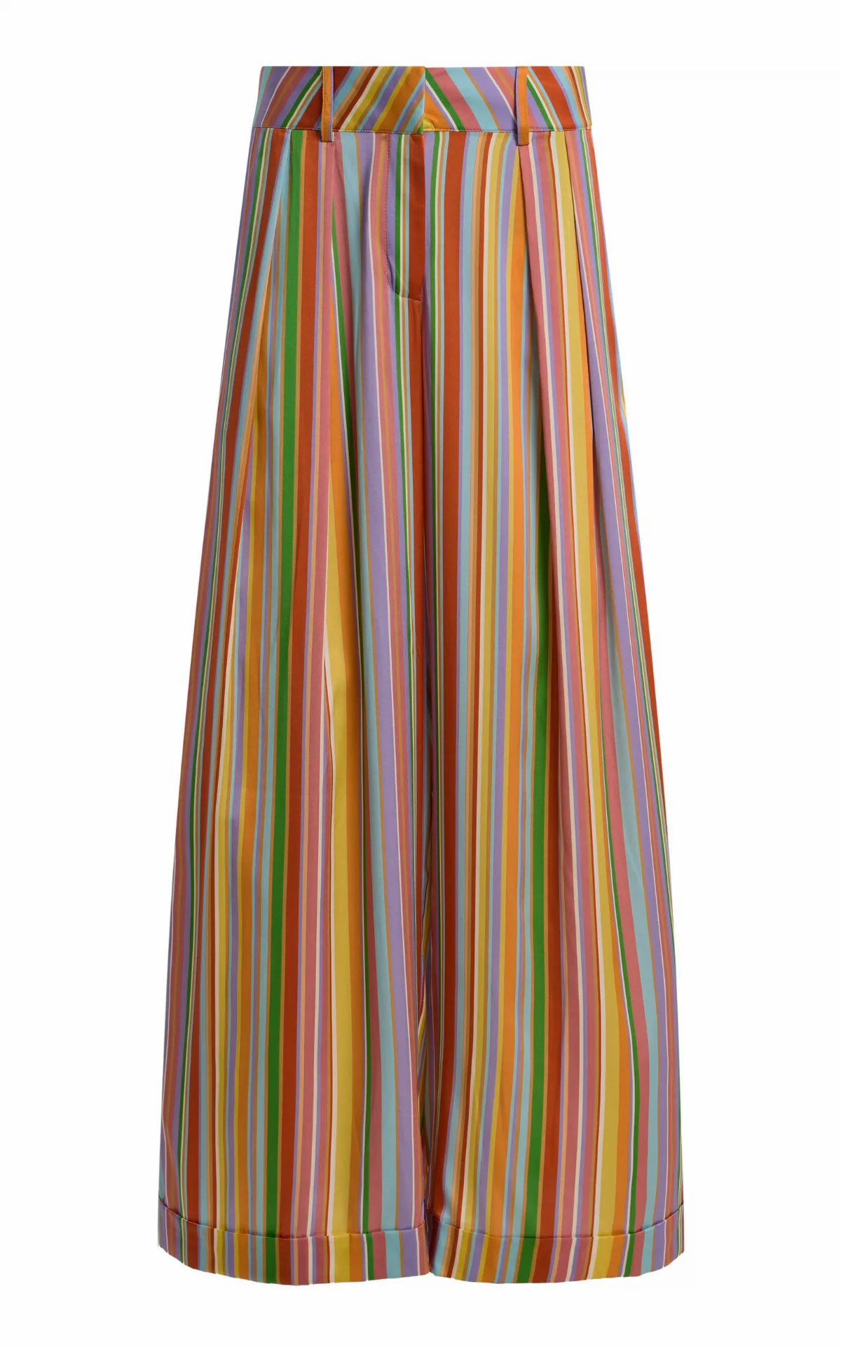 La Isla Mila Silk Satin Pants by FRANÇOISE