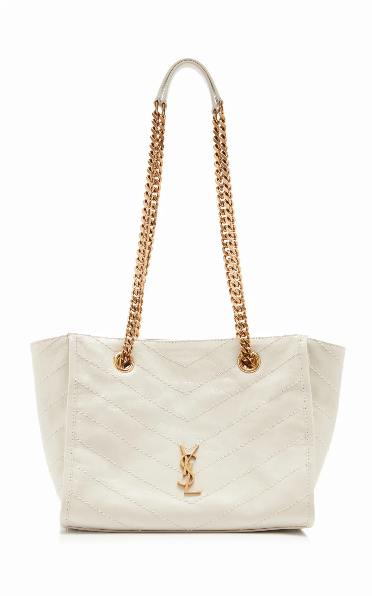 Niki East/West Small Shopping Bag by Saint Laurent