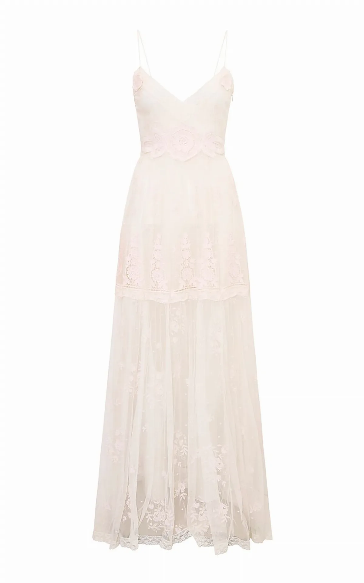 Valmy Embroidered Lace Dress