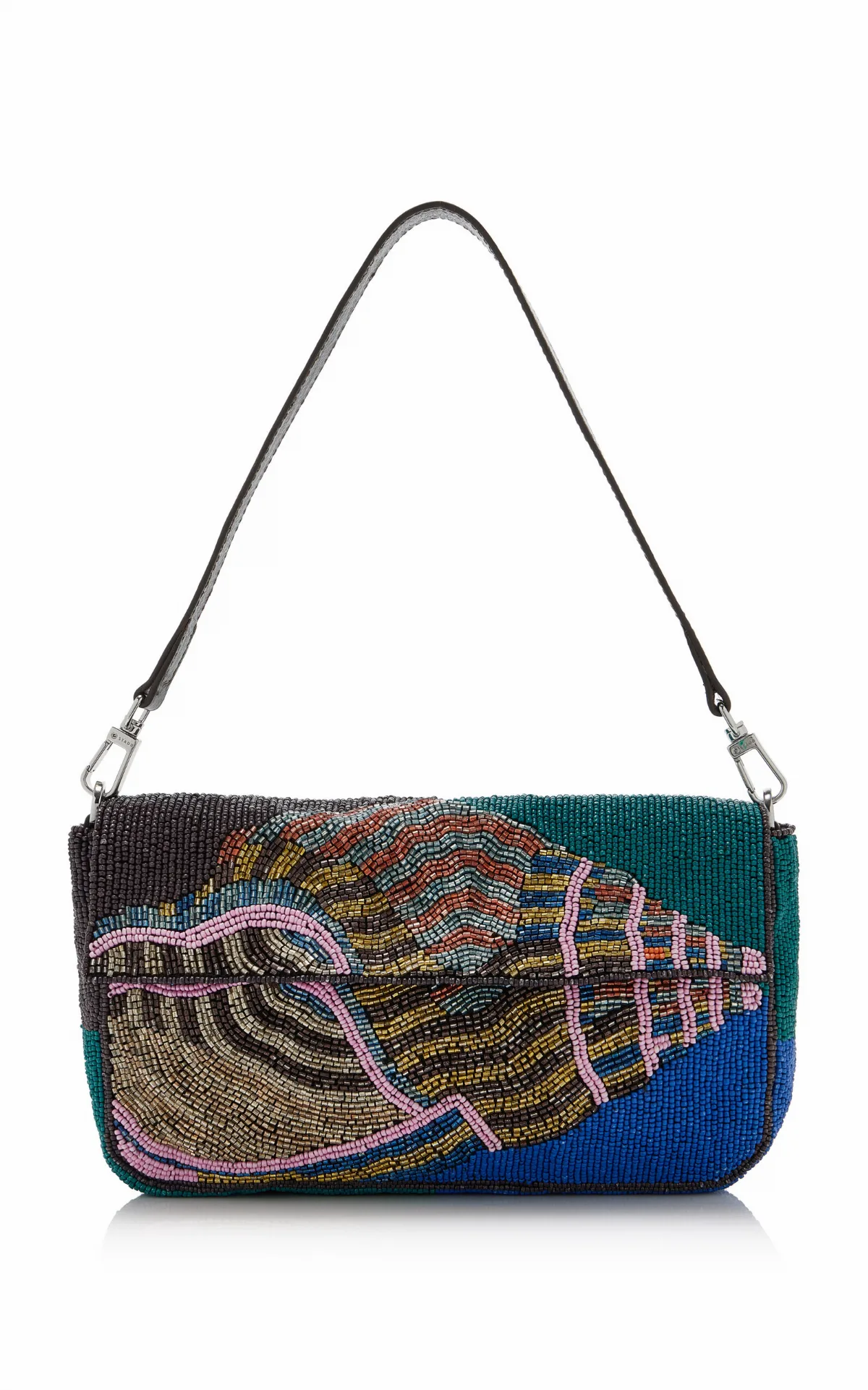 Timmy Convertible Beaded Shoulder Bag by STAUD