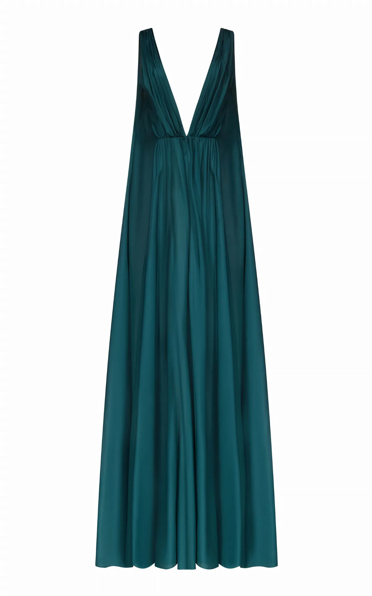 Angelina Silk Habotai Maxi Dress