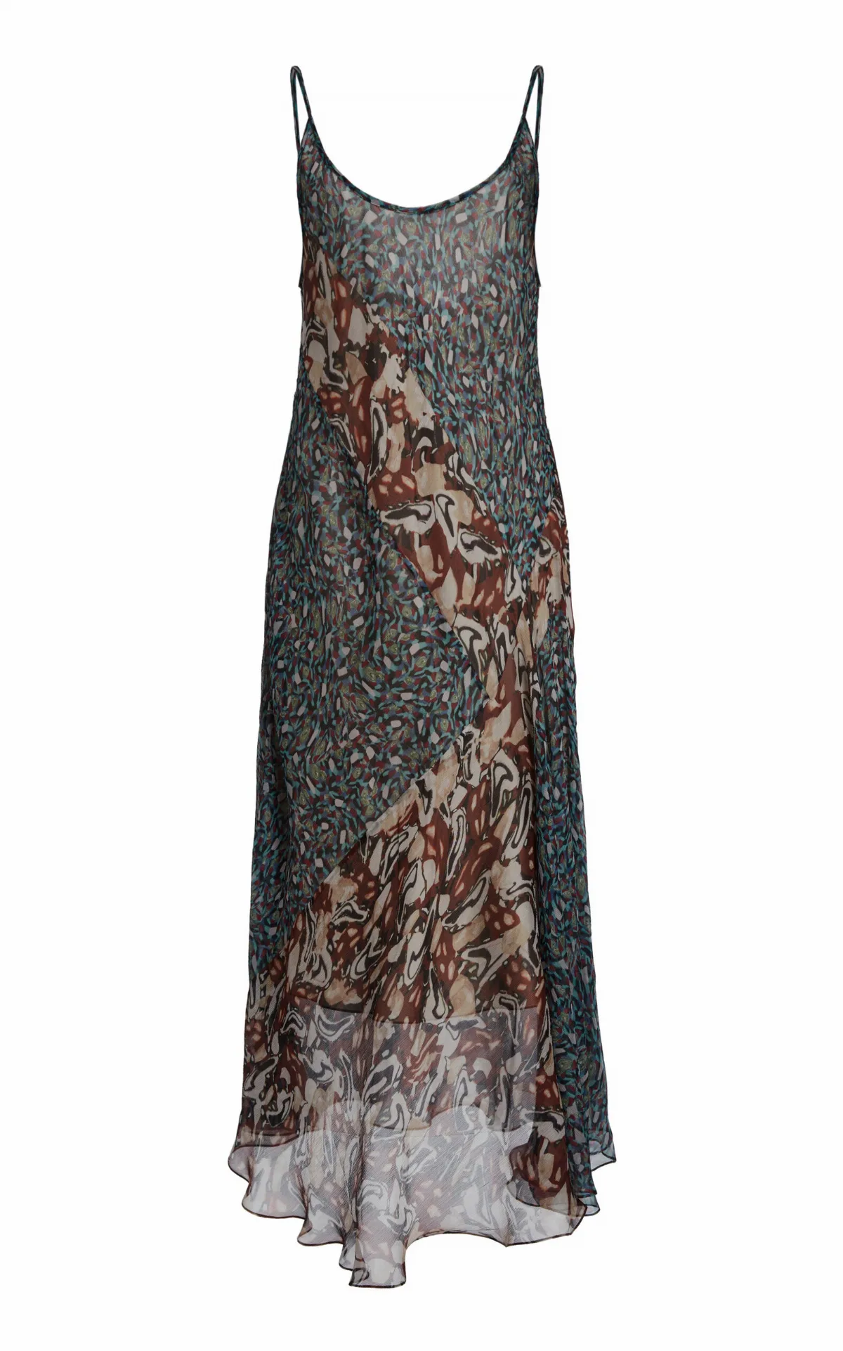 Dibelle Silk Midi Dress by Dries Van Noten