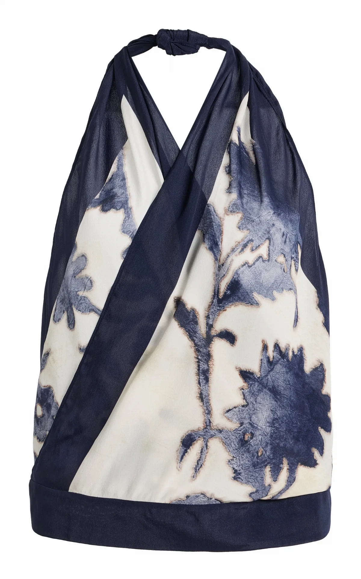 Phillipa Halter Chiffon Scarf Top by SIR.