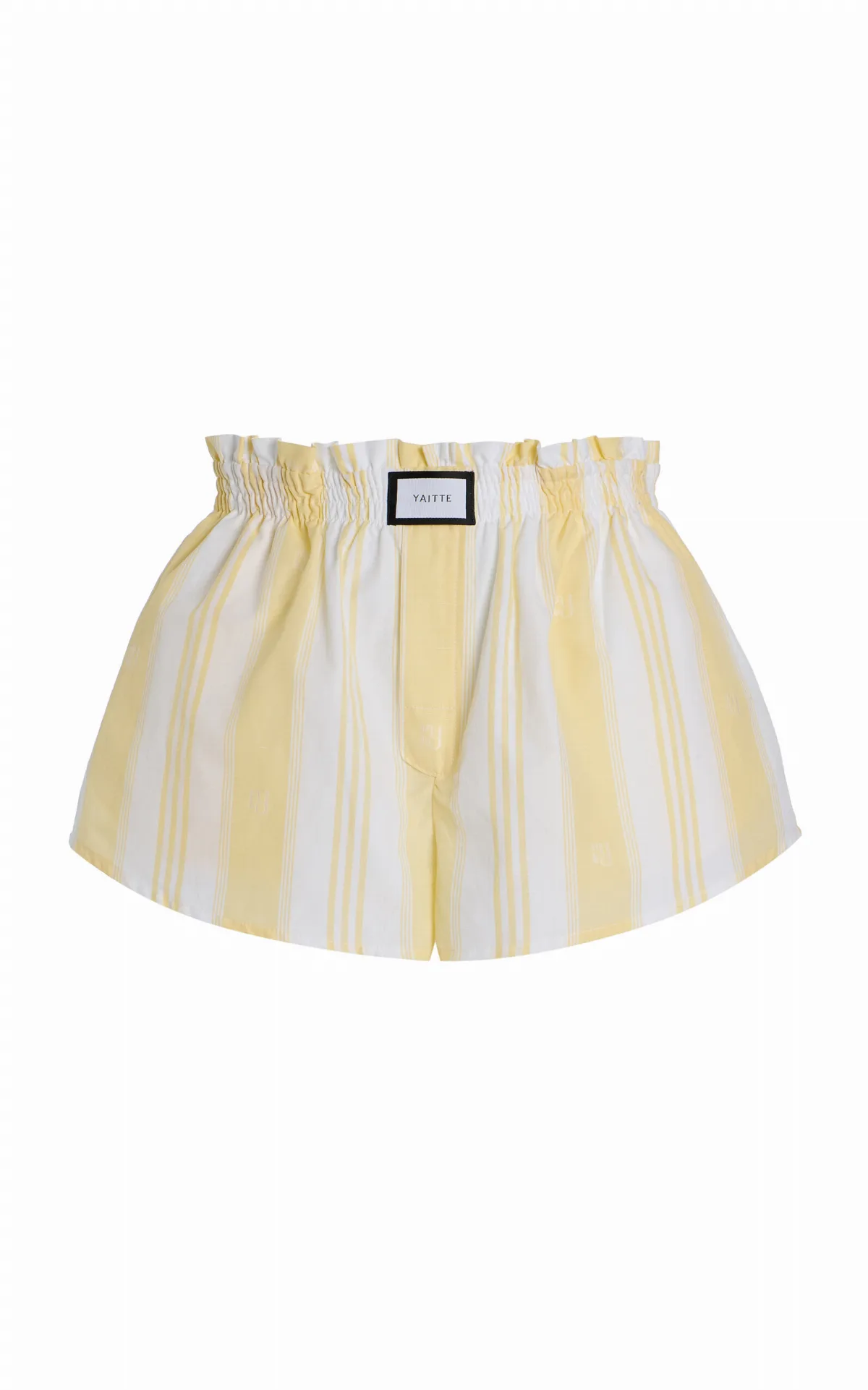 Palma Jacquard-Striped Cotton Shorts