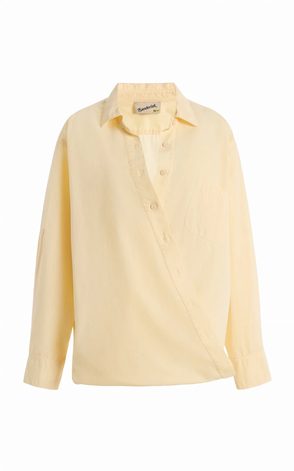 Twist Cotton Shirt by Sanderlak