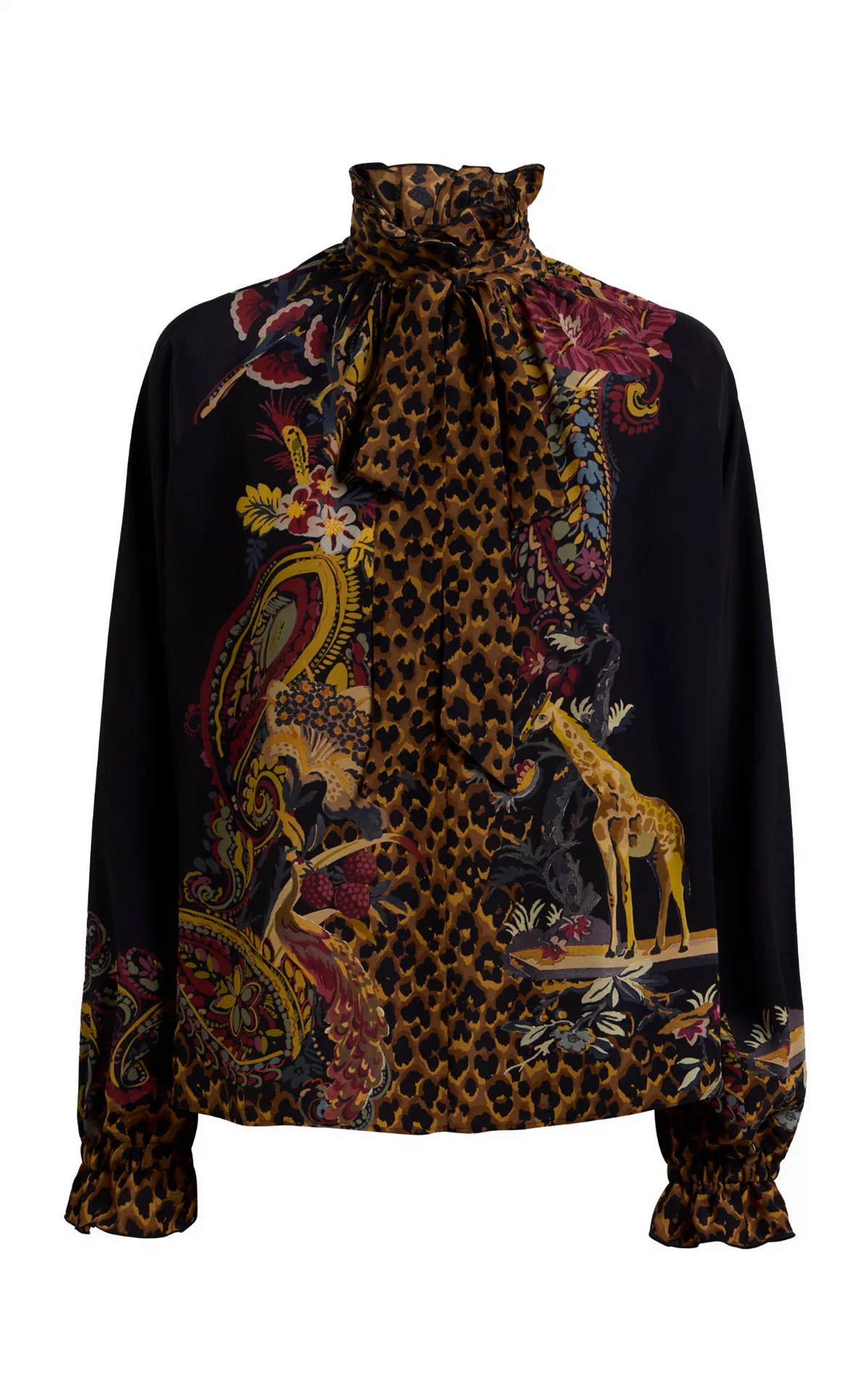 Animal-Printed Blouse by Etro