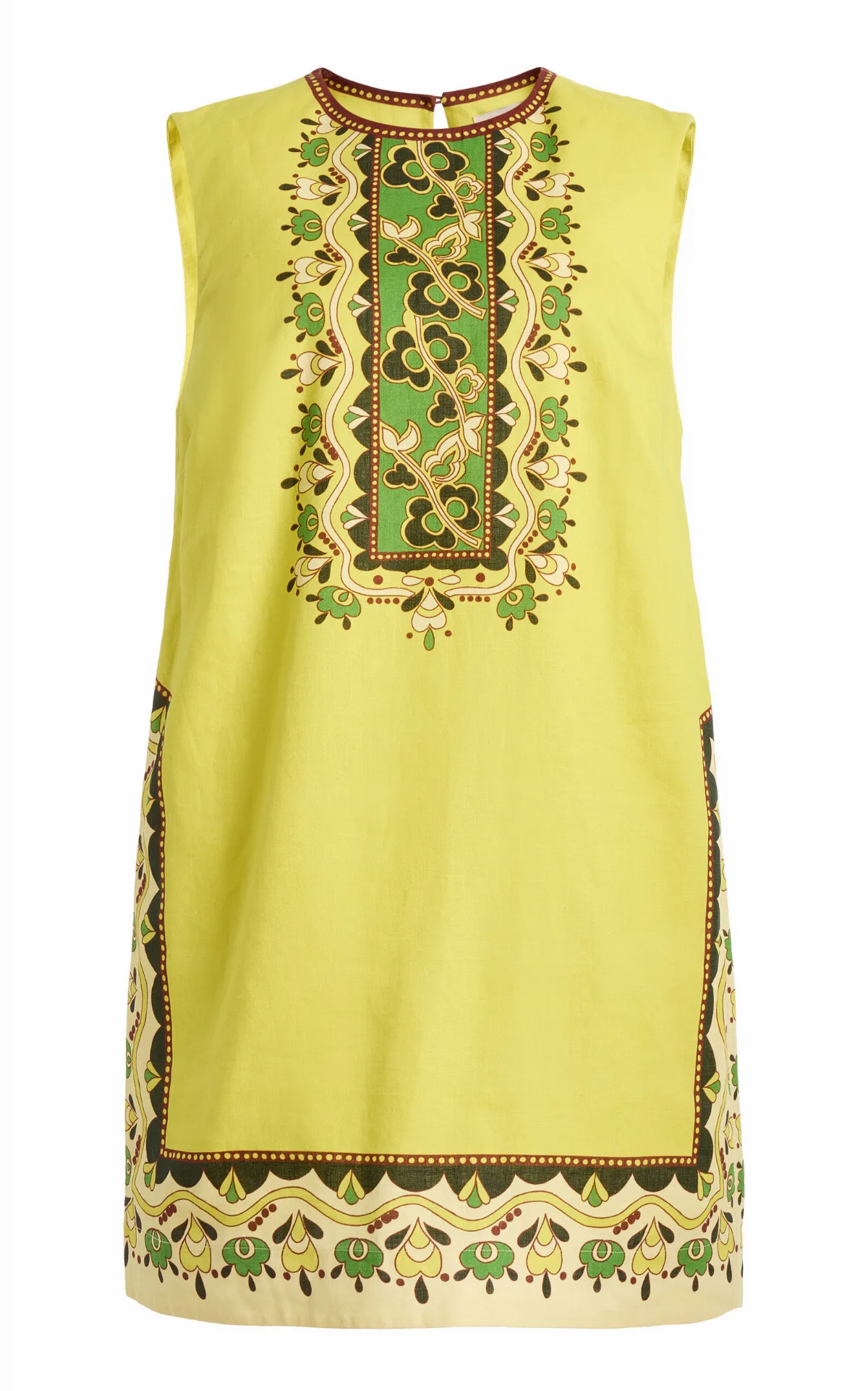 Bridgette Linen Mini Dress by ALÉMAIS