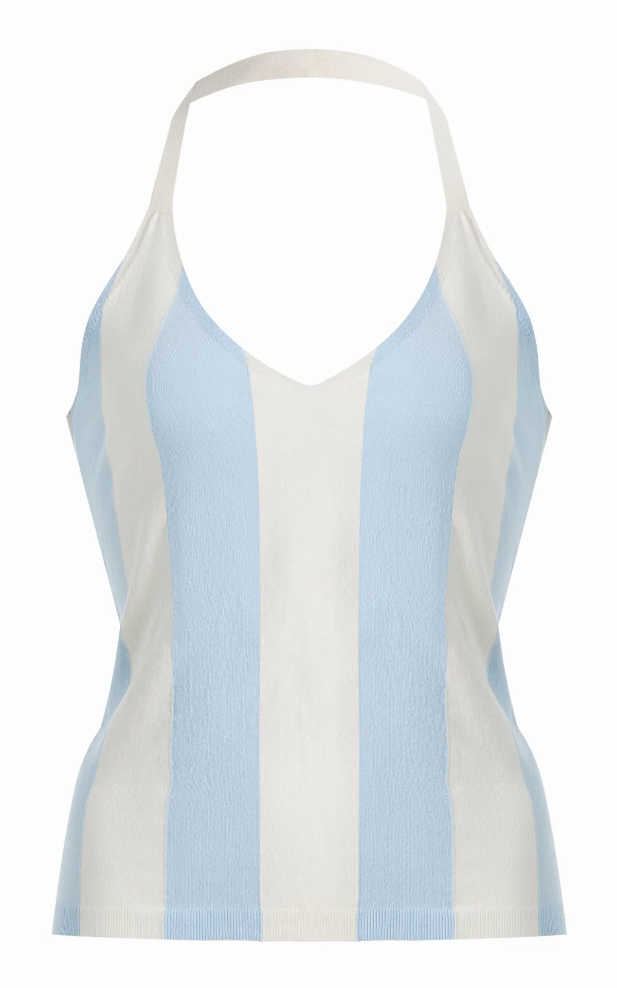 Maira Striped Halter Top by High Sport