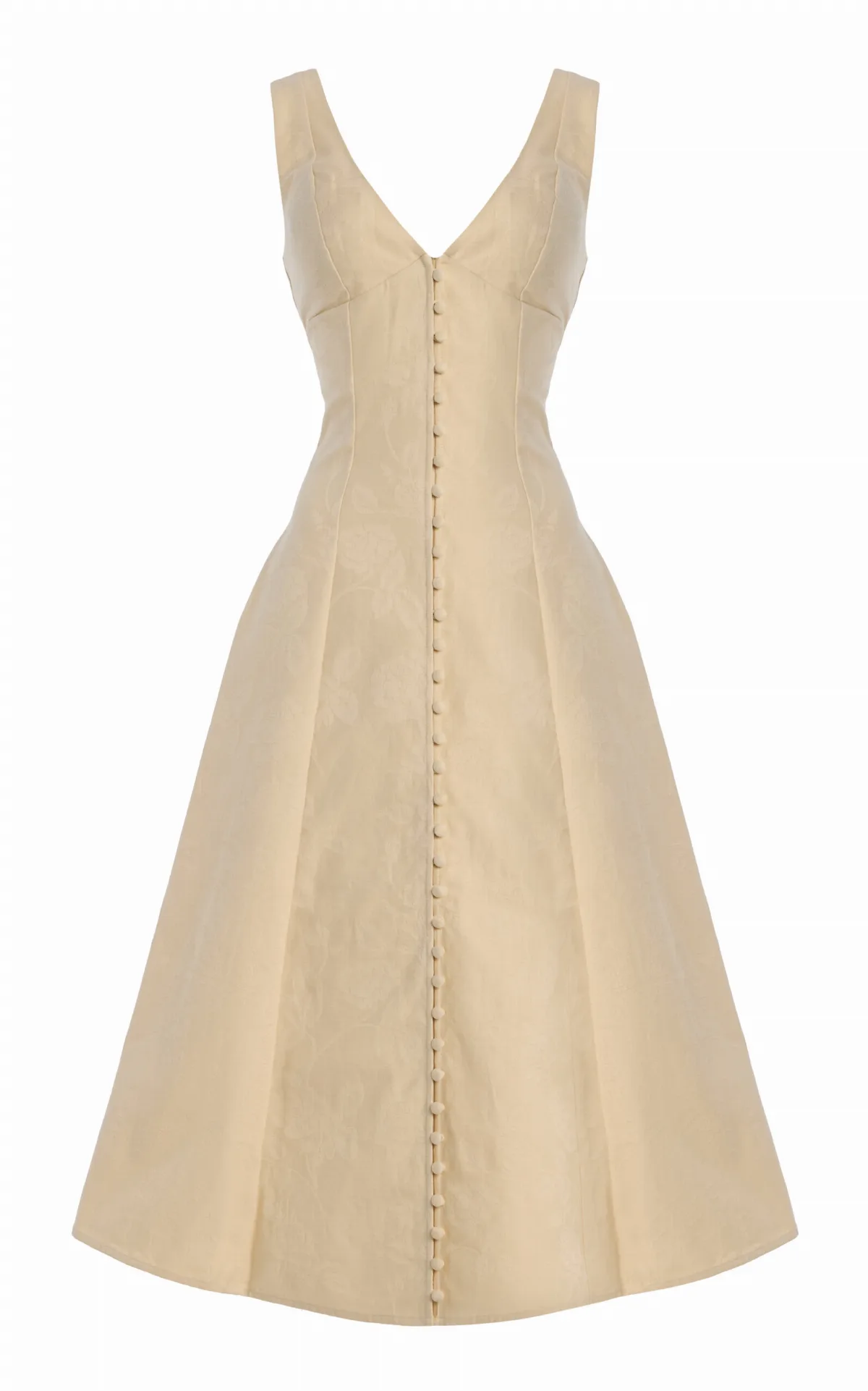 Dinner's at 6 Cotton Midi Dress by Mirror Palais