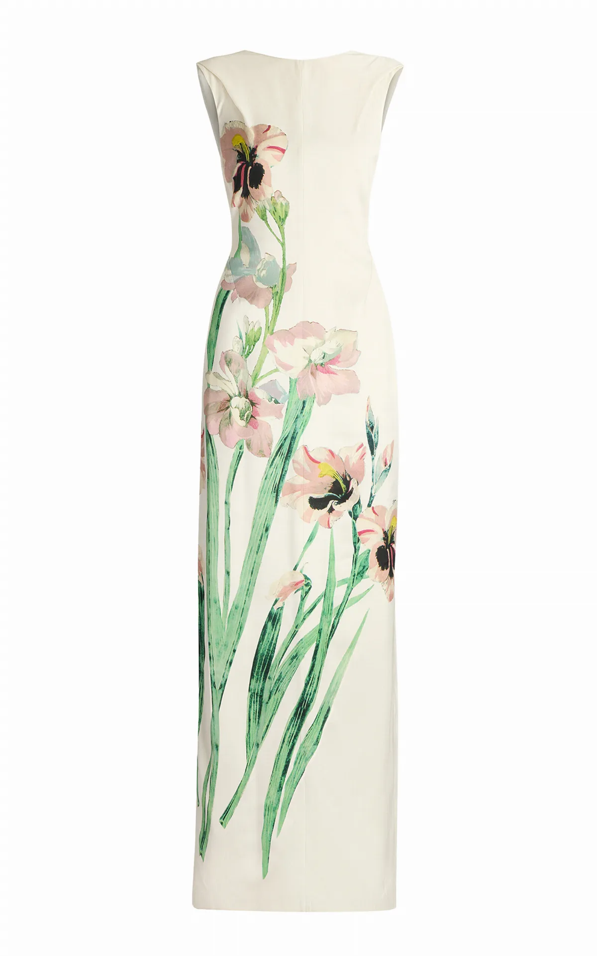 Floral Duchess Satin Gown by Erdem