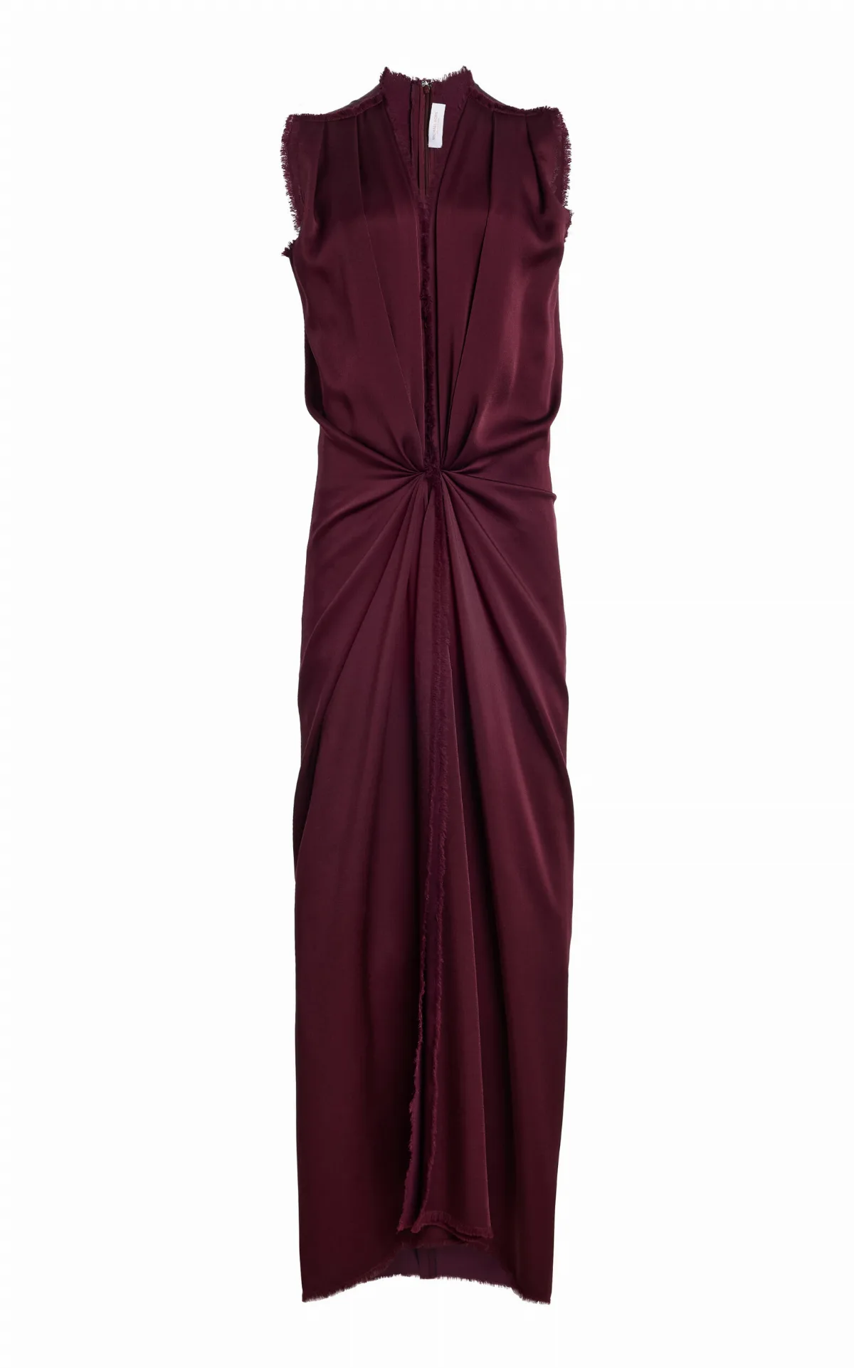 Draped Column Satin Gown by Michael Kors Collection