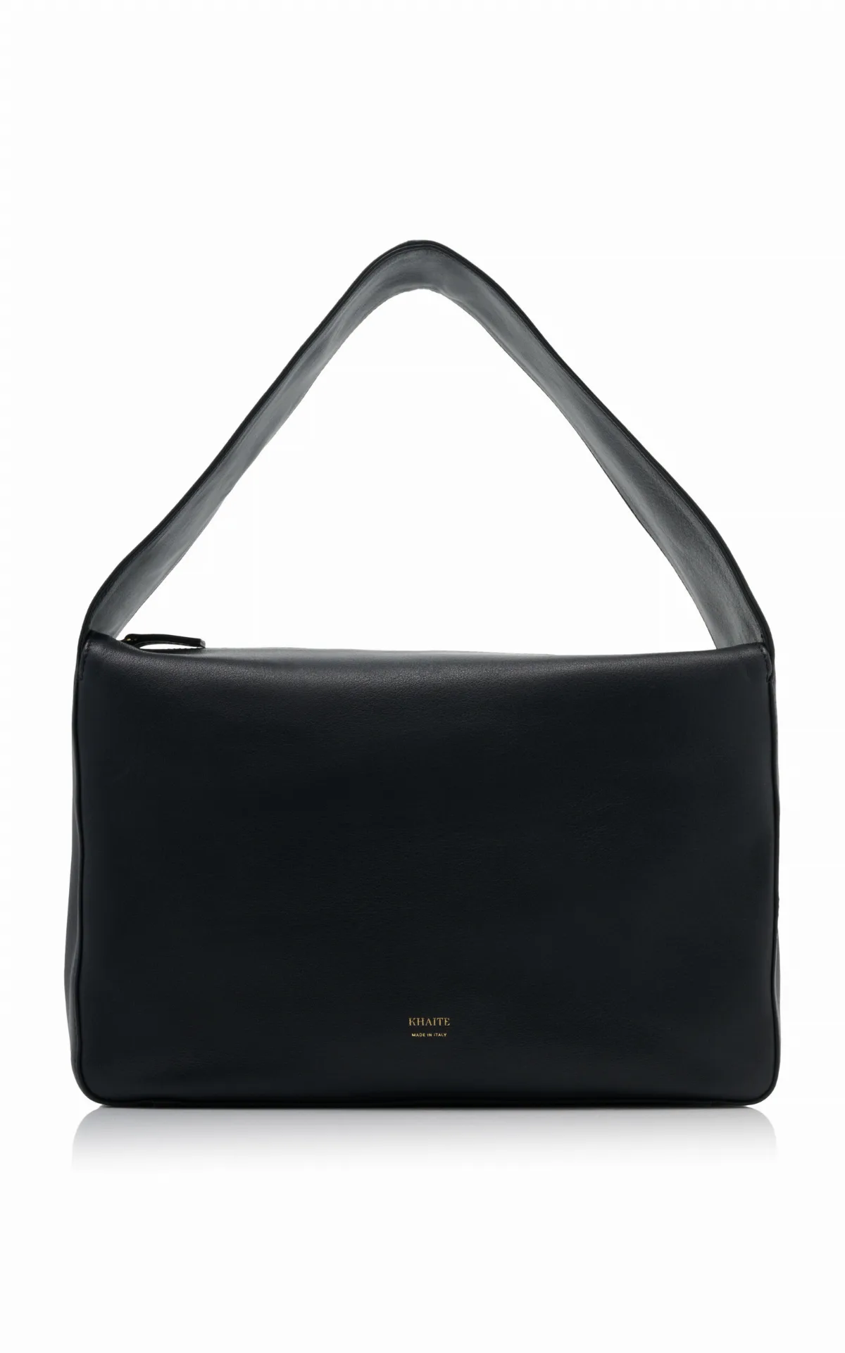 Elena Leather Shoulder Bag by Khaite