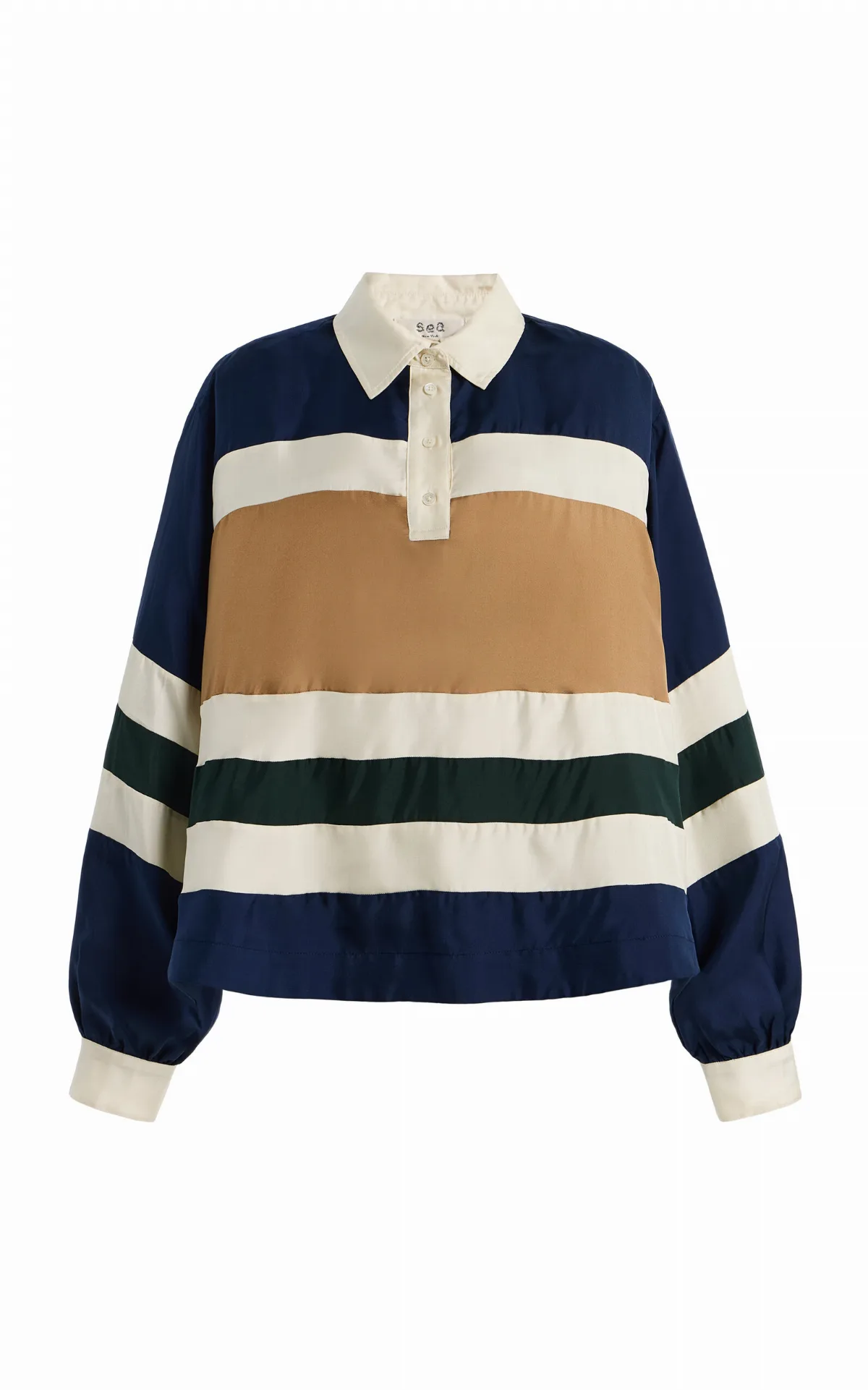Juliet Embroidered Polo Shirt by Sea