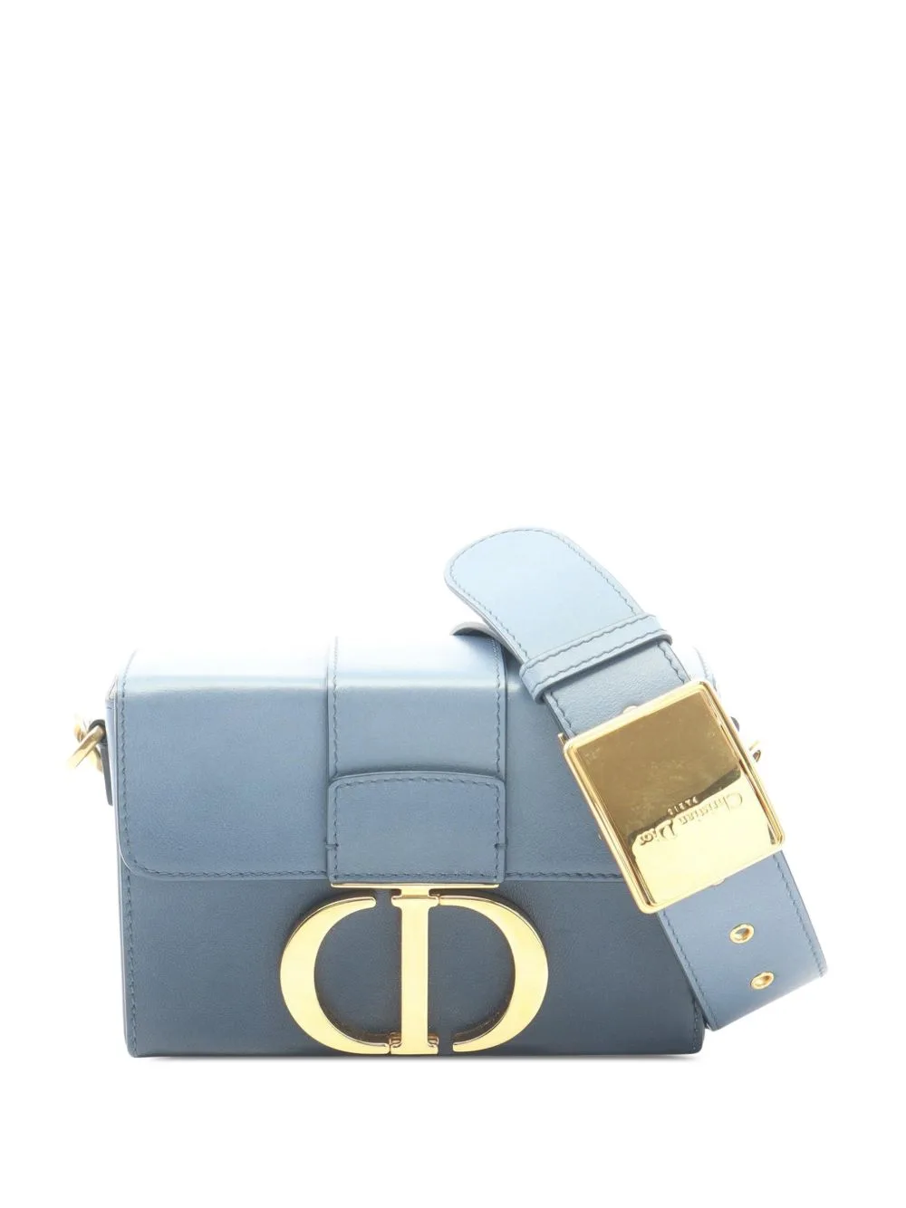 2020 Leather 30 Montaigne Box Bag Crossbody Bag by Christian Dior Pre-Owned