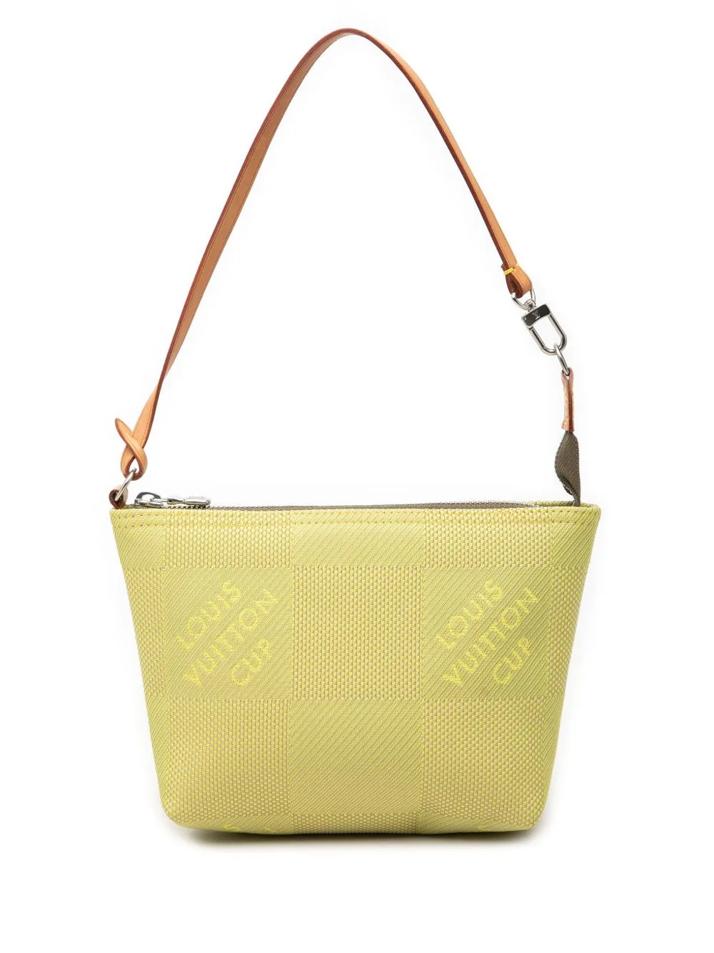 2002 Damier Geant LV Cup Volunteer Pochette Shoulder Bag by Louis Vuitton Pre-Owned