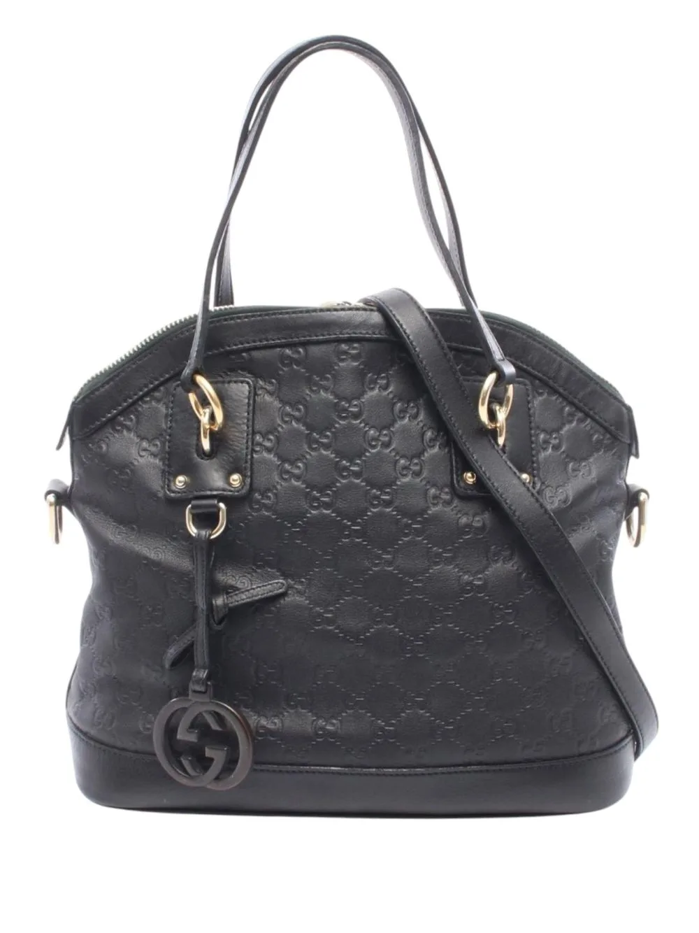 2016-2026 Medium Guccissima Charm Dome Satchel by Gucci Pre-Owned