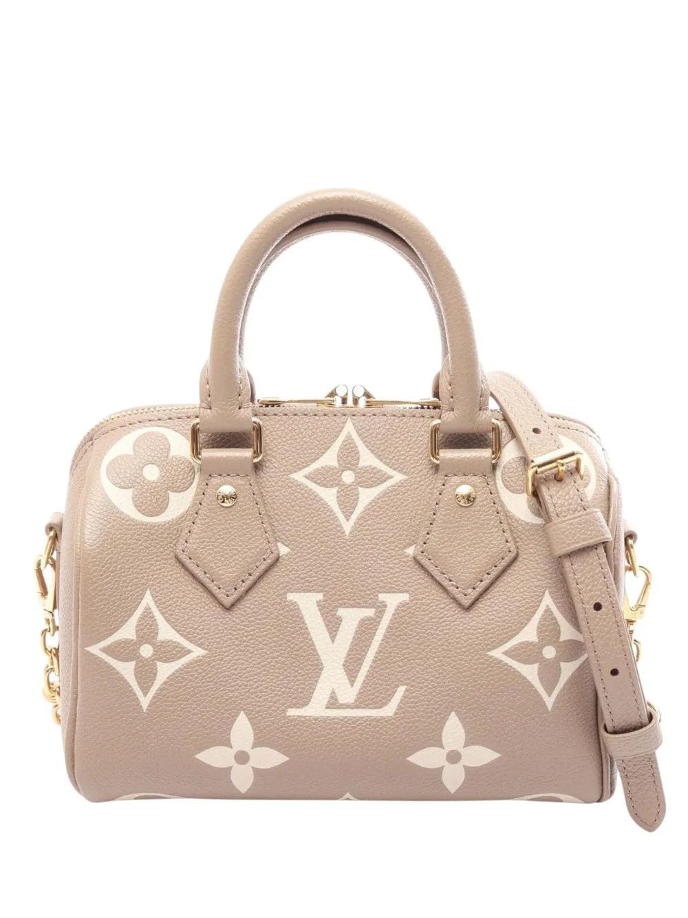 2022-2026 Bicolor Monogram Giant Empreinte Speedy Bandouliere 20 Satchel by Louis Vuitton Pre-Owned